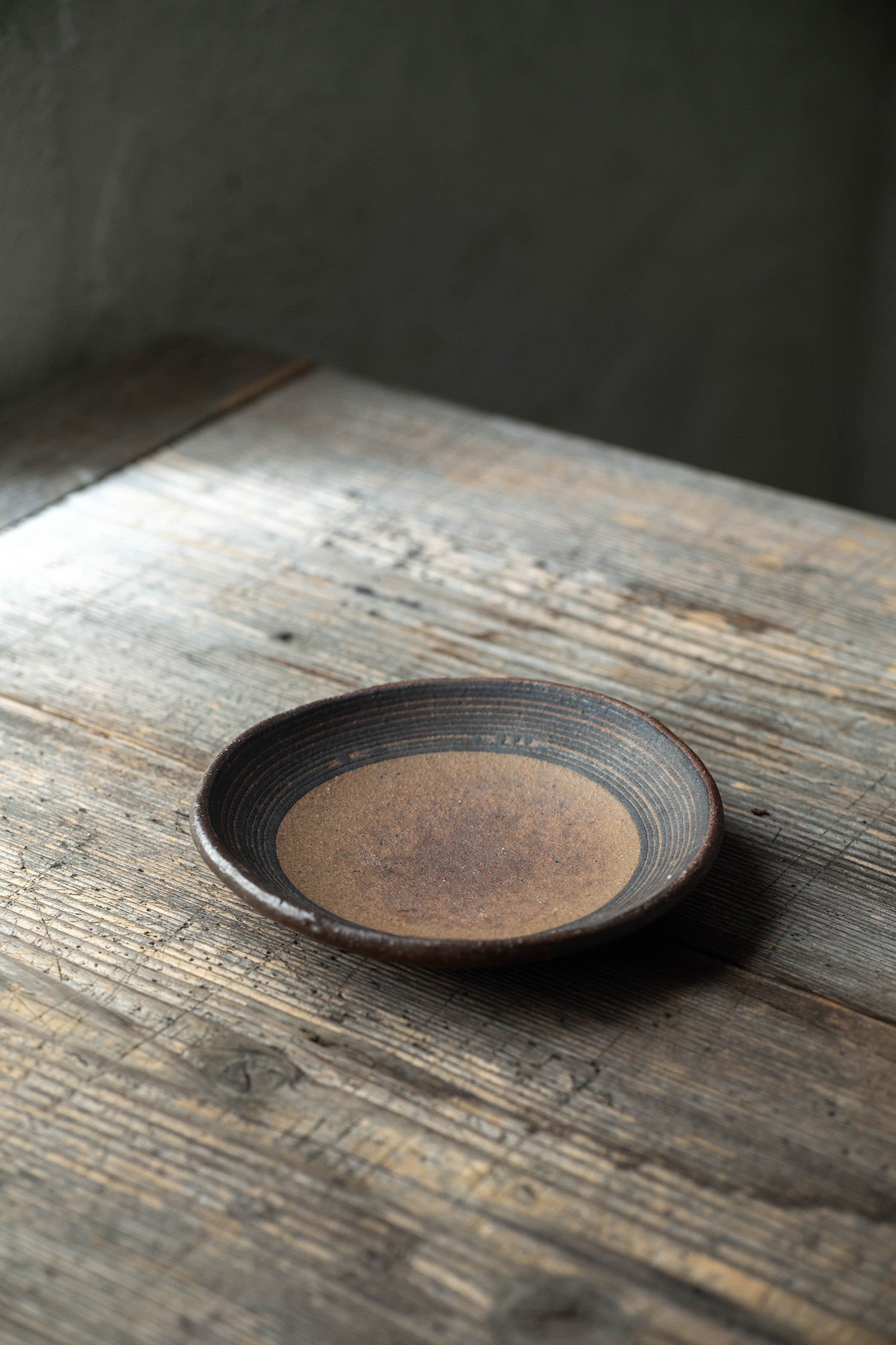 Yoji Yamada soft ceramic yellow pleated bowl, small size Y60-1, 3 pieces