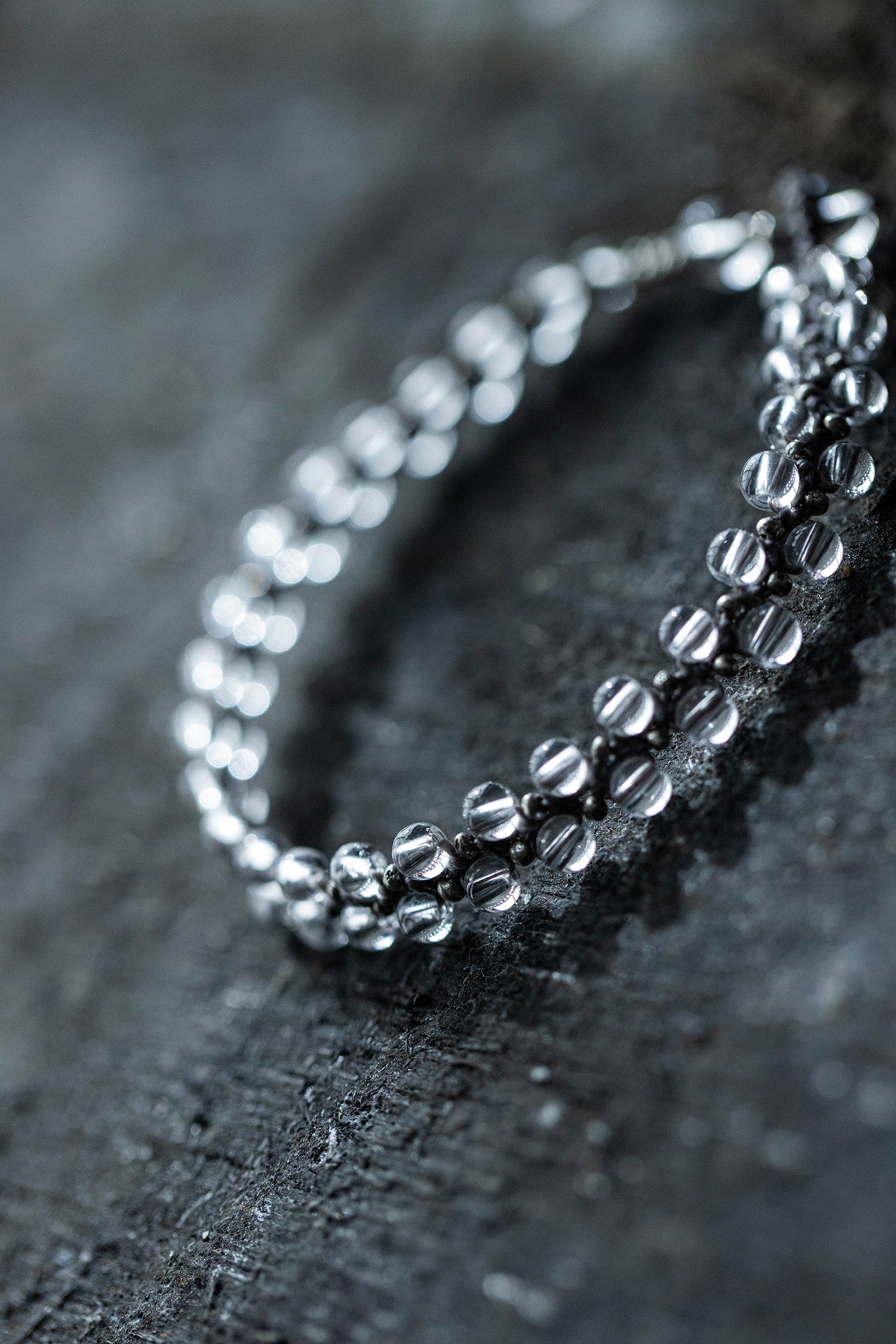 crystal beads bracelet