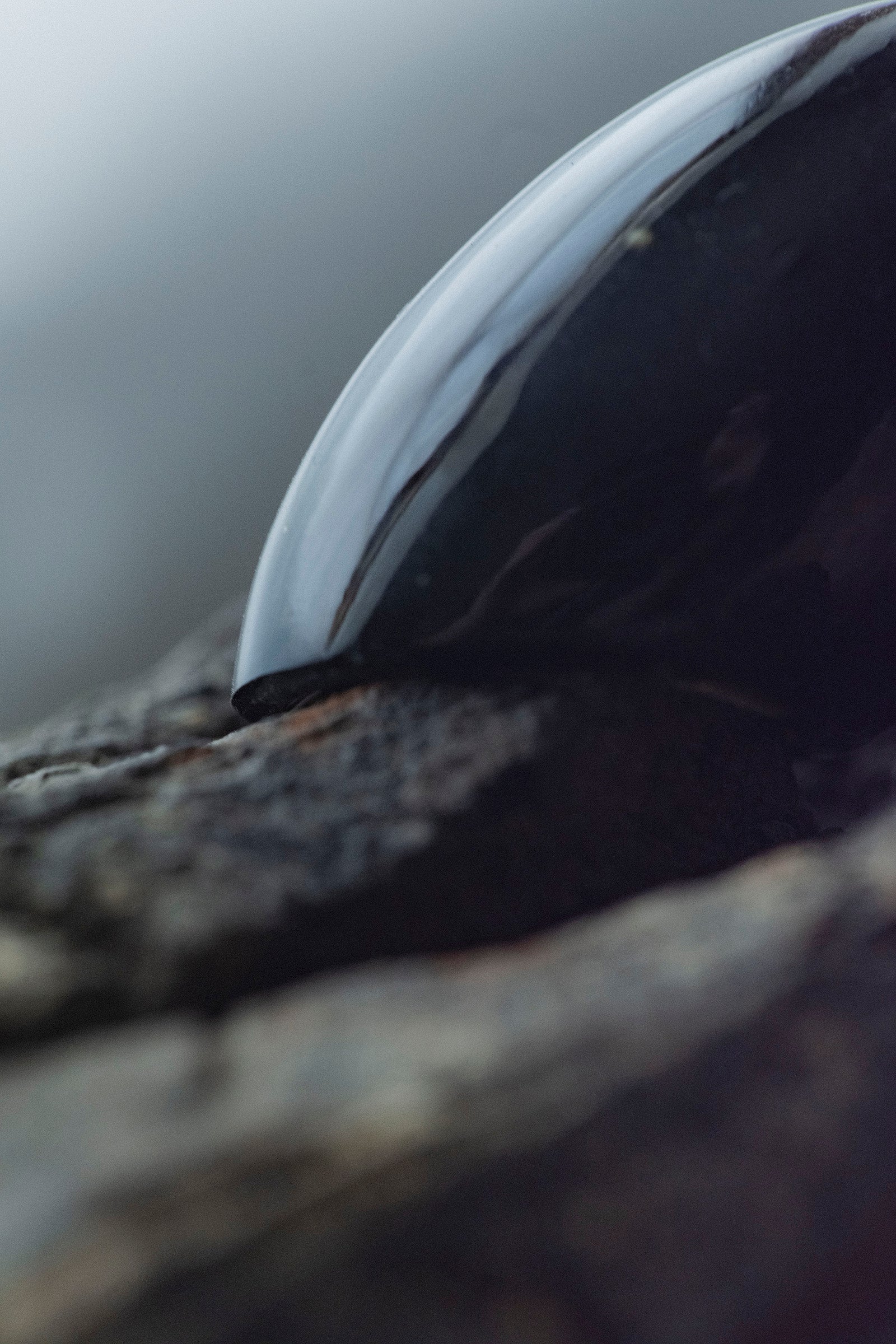 golden  obsidian ring