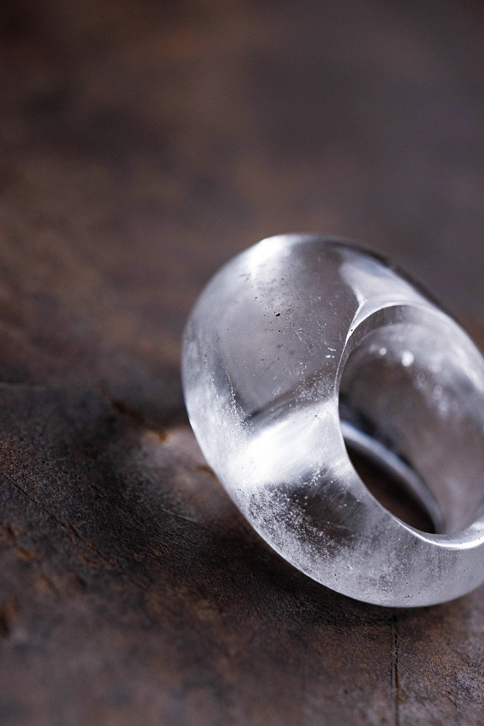 crystal ring (round) #12