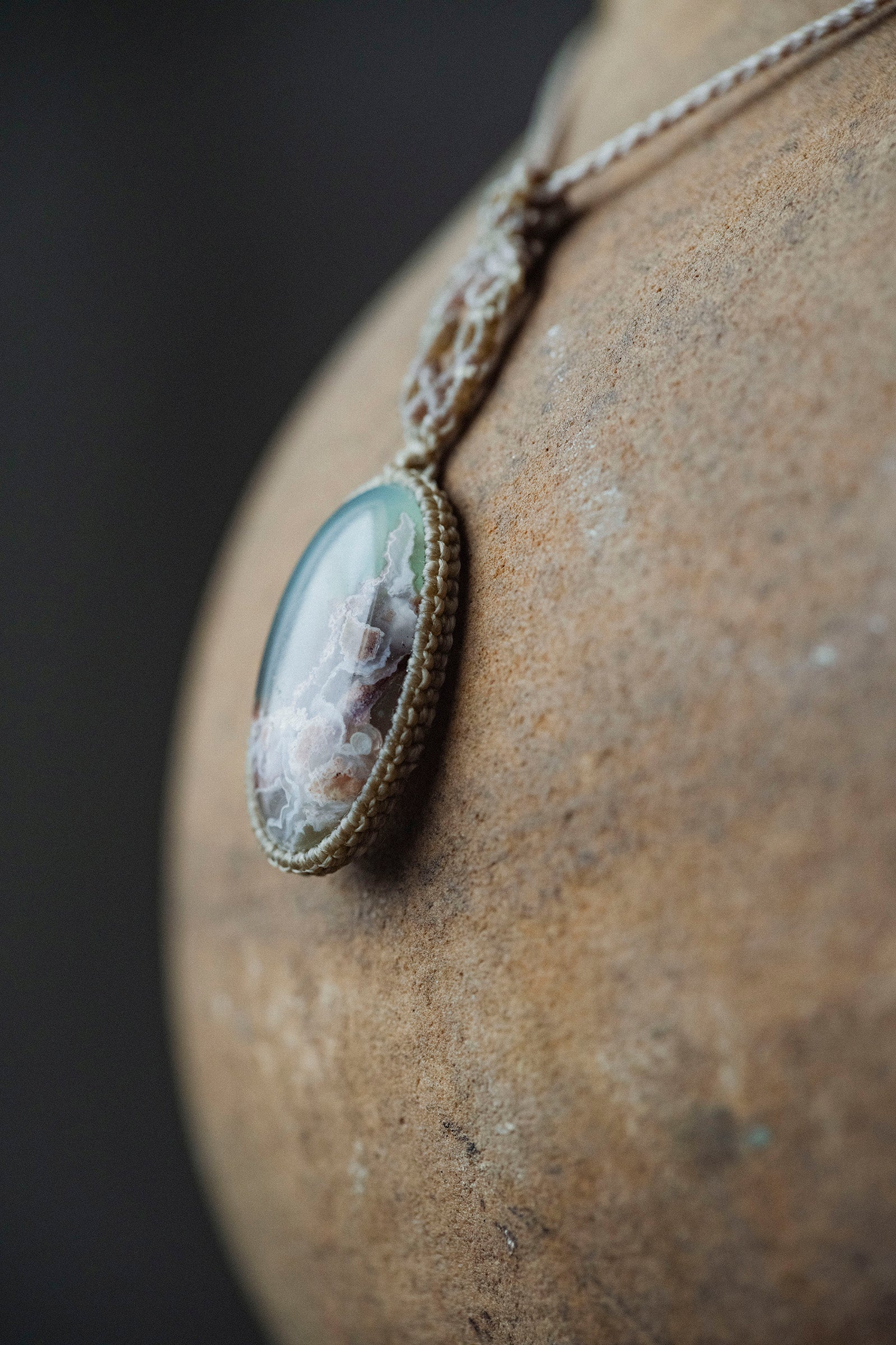 Rutile quartz ring (round)