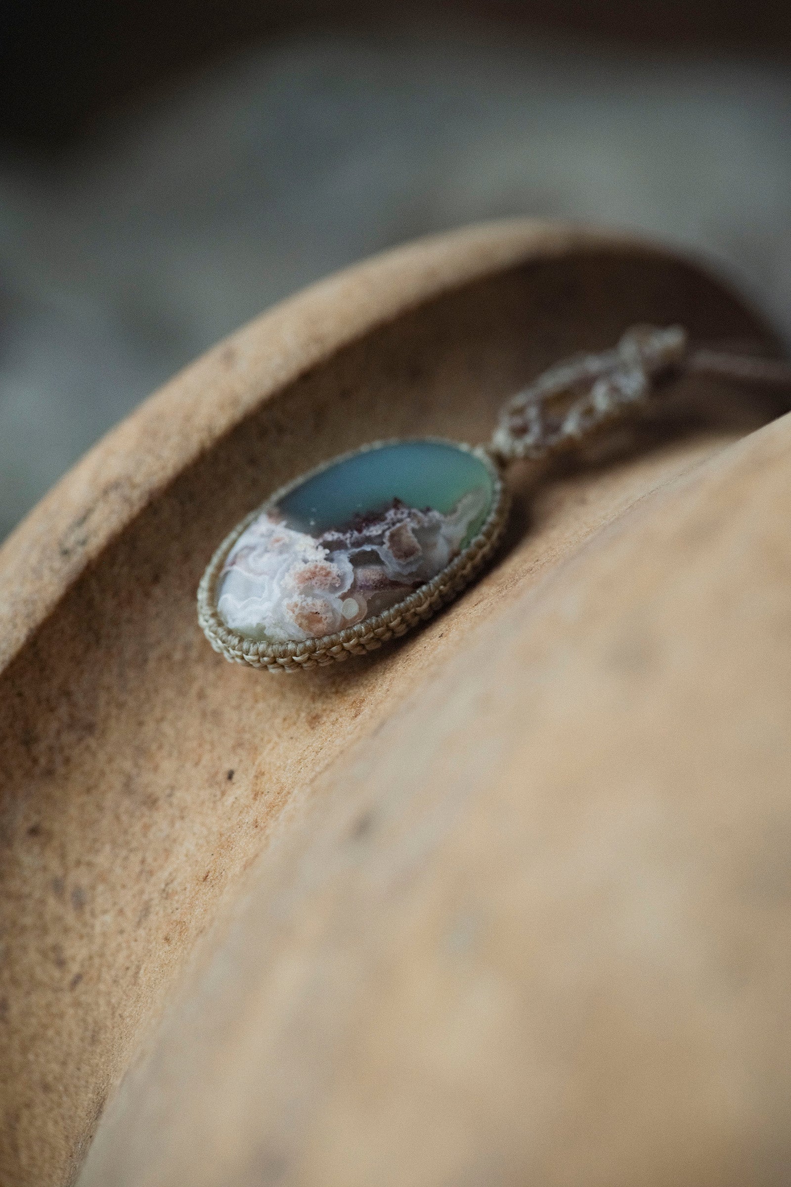 Rutile quartz ring (round)