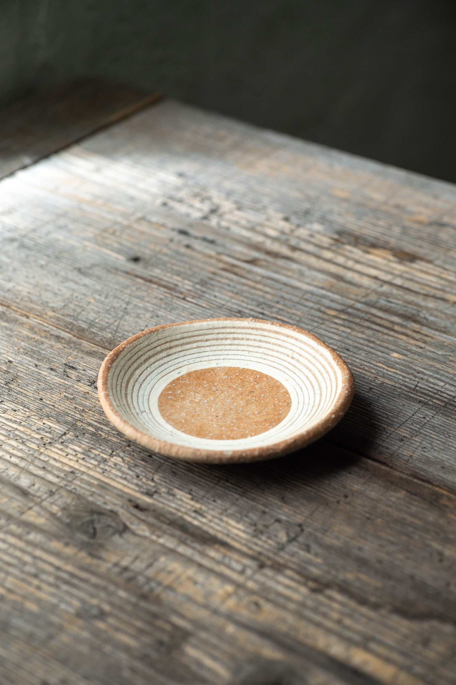 Yoji Yamada soft ceramic yellow pleated bowl, small size Y60-1, 3 pieces