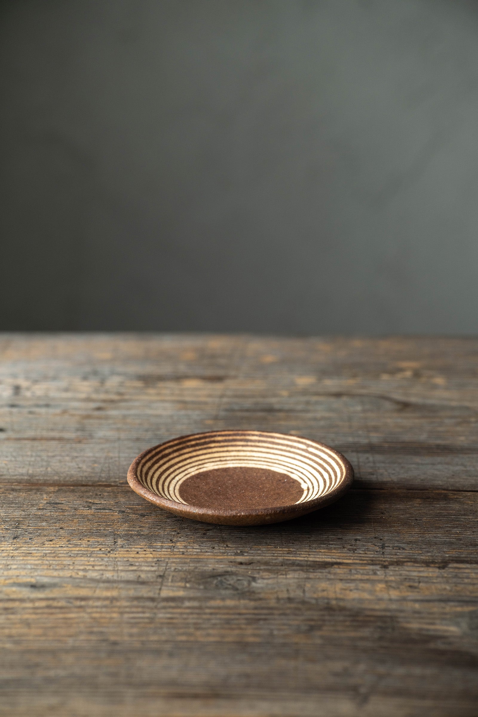 Yoji Yamada soft ceramic yellow pleated bowl, small size Y60-1, 3 pieces