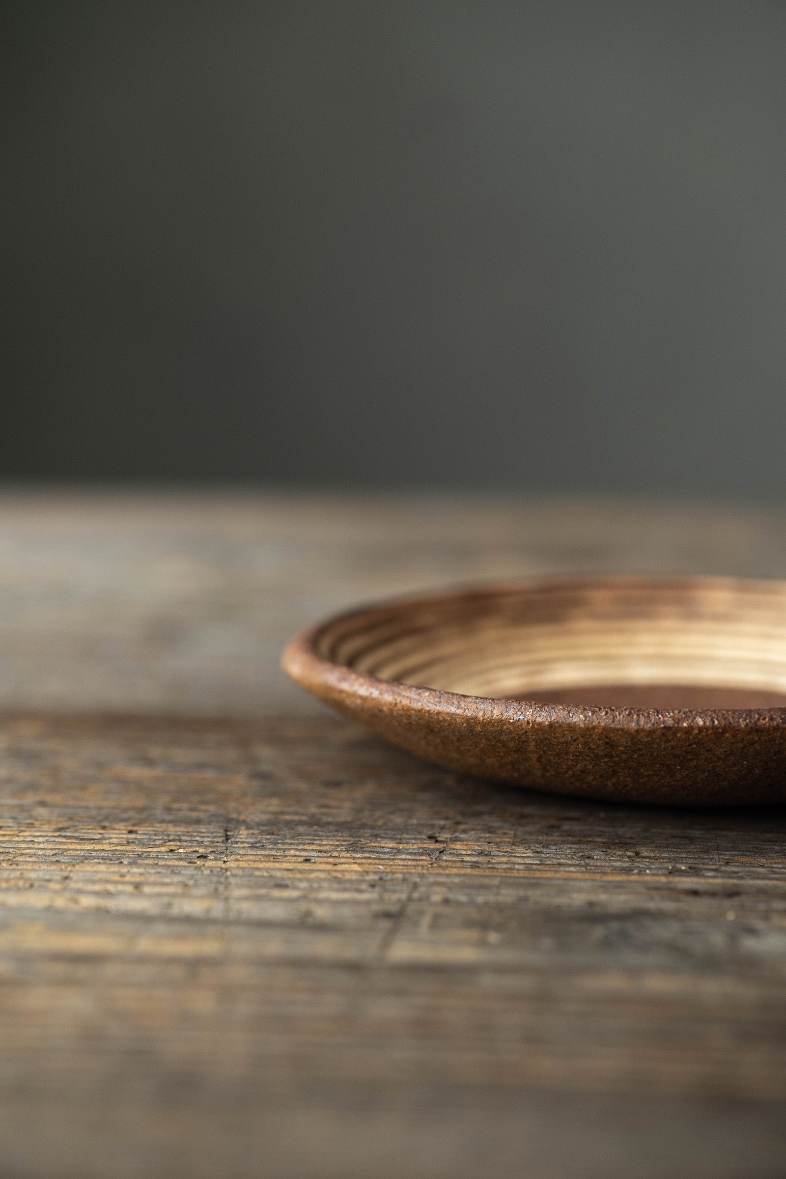 Yoji Yamada soft ceramic yellow pleated bowl, small size Y60-1, 3 pieces