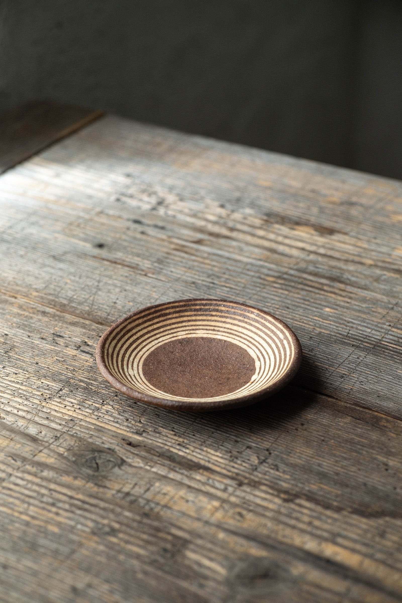 Yoji Yamada soft ceramic yellow pleated bowl, small size Y60-1, 3 pieces