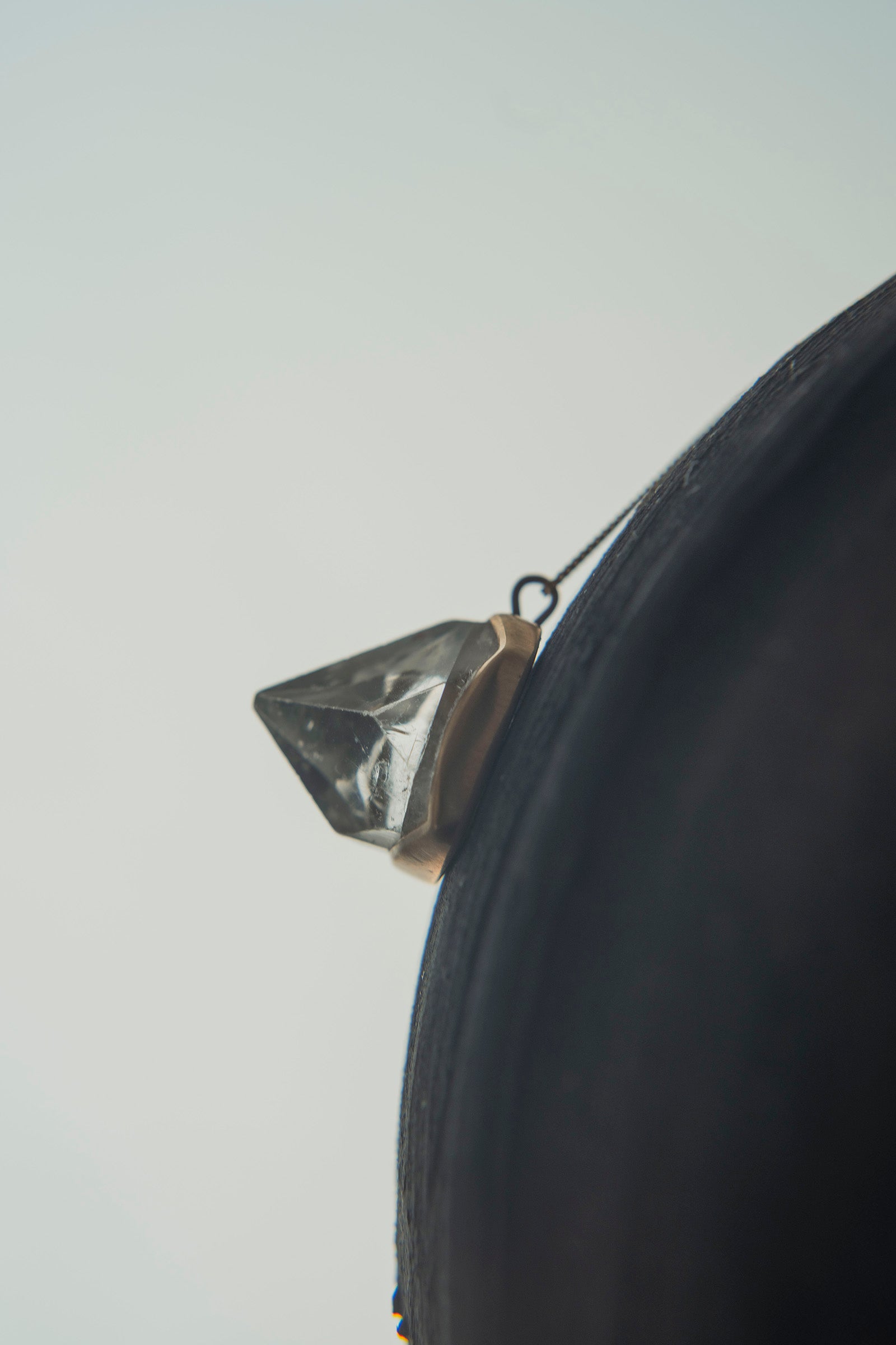 18K necklace ( 18K Apophyllite )