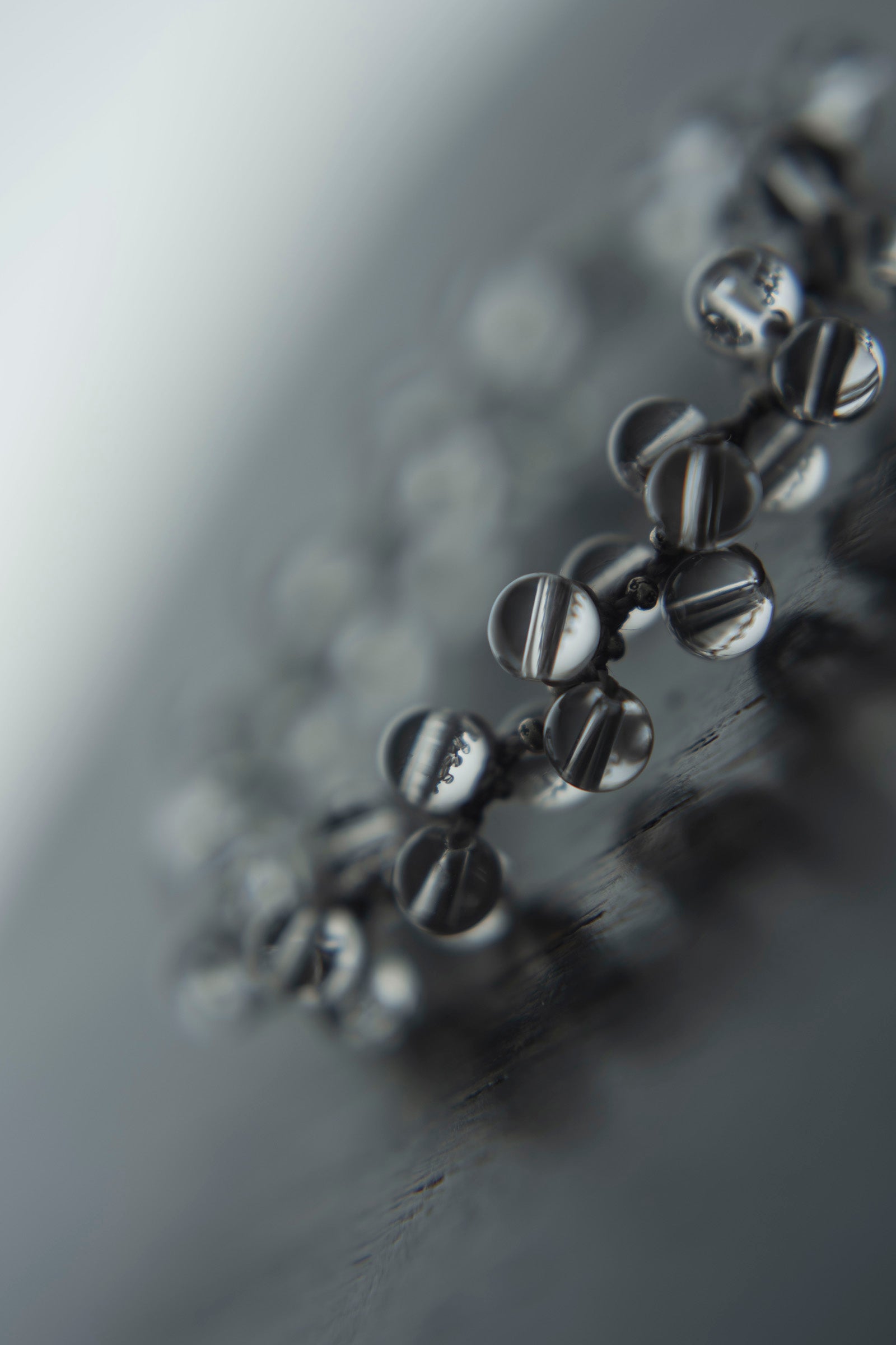 crystal beads bracelet  torus