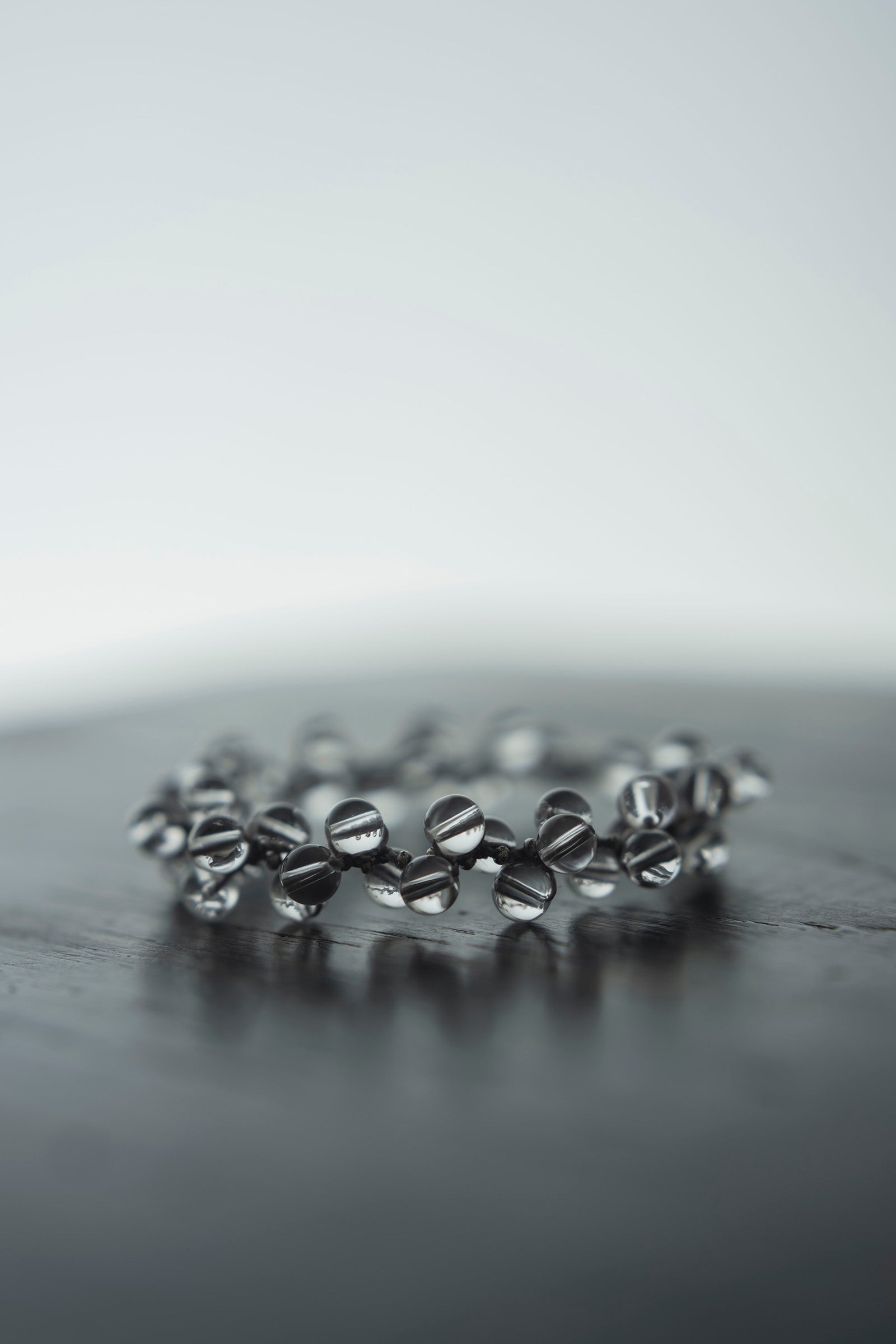 crystal beads bracelet  torus