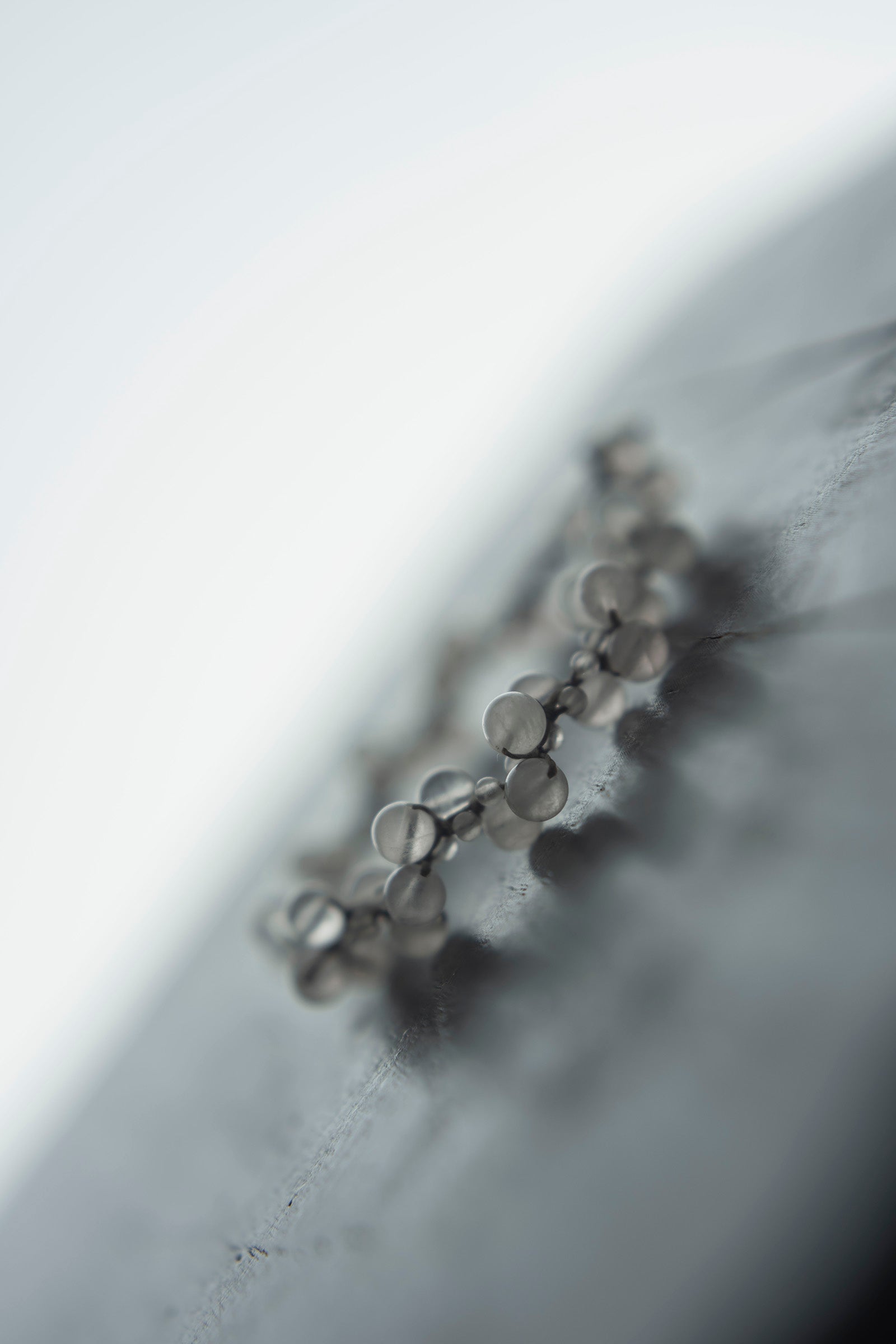 Rose quartz beads bracelet  torus