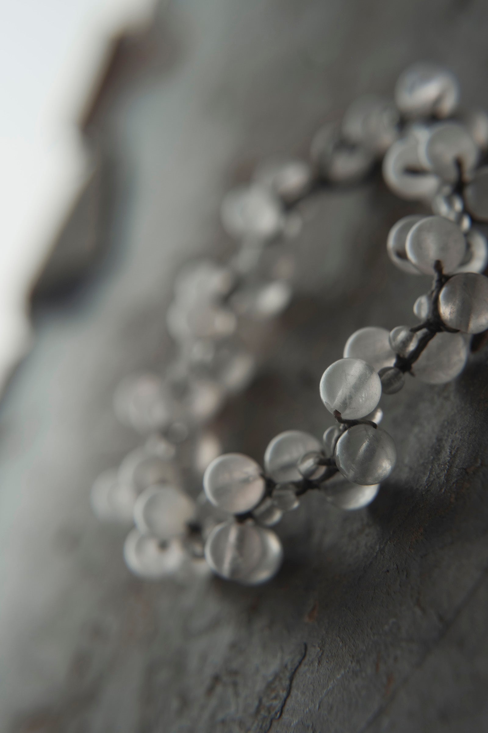 Rose quartz beads bracelet  torus