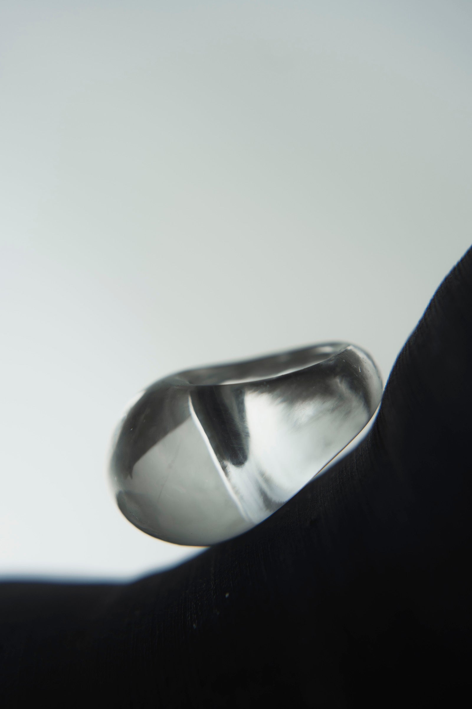 crystal ring (round)