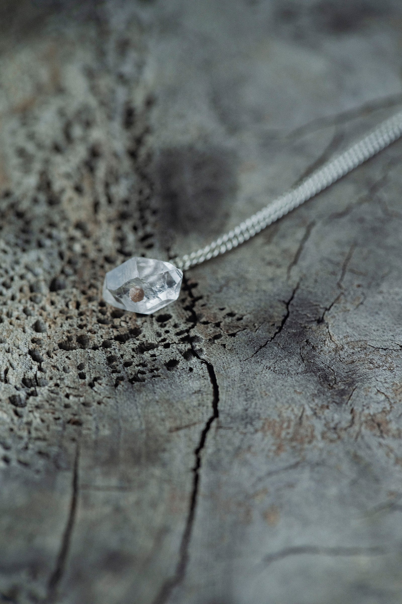 silver bracelet  Jasper