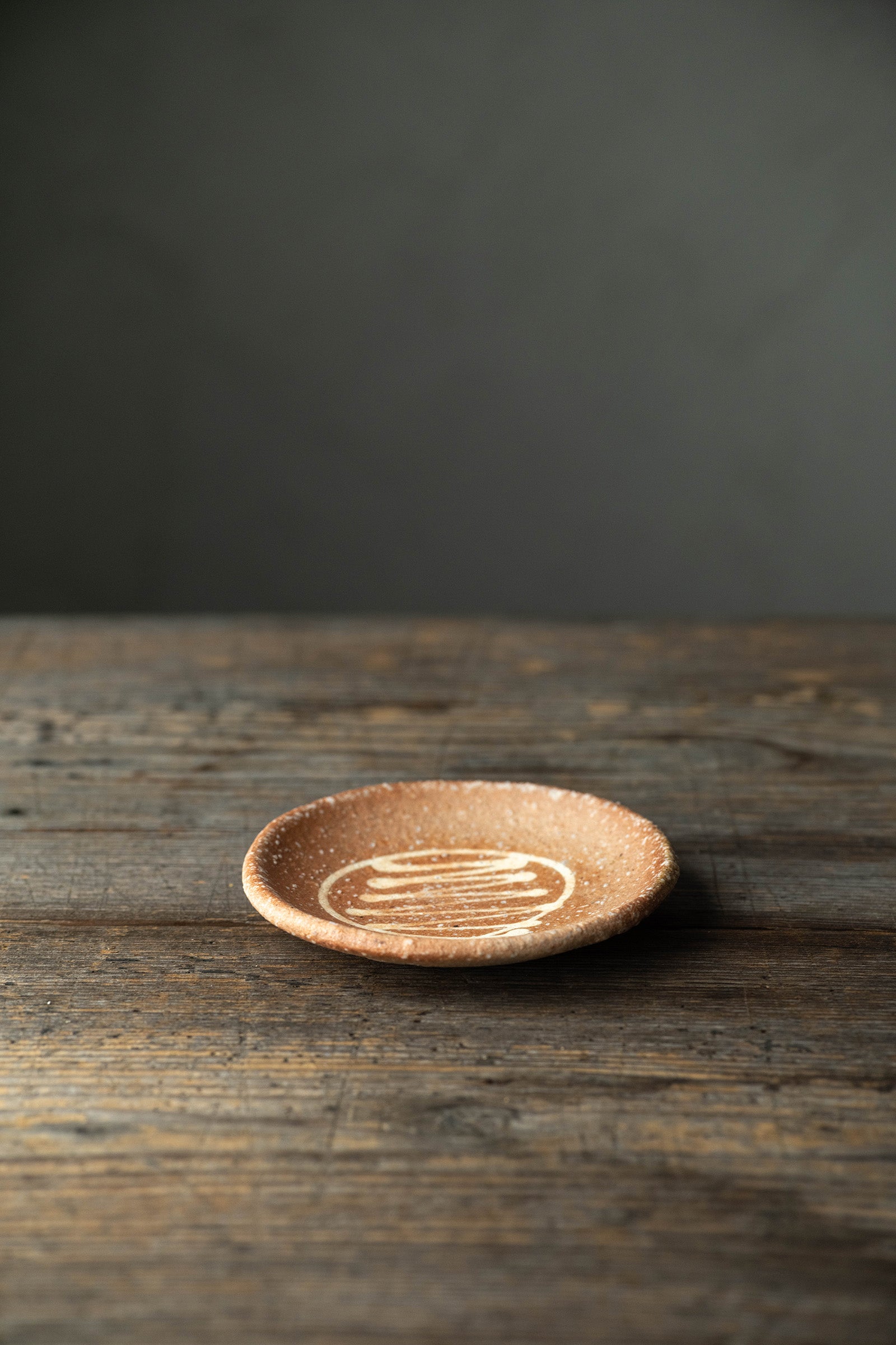 Yoji Yamada soft ceramic yellow pleated bowl, small size Y60-1, 3 pieces