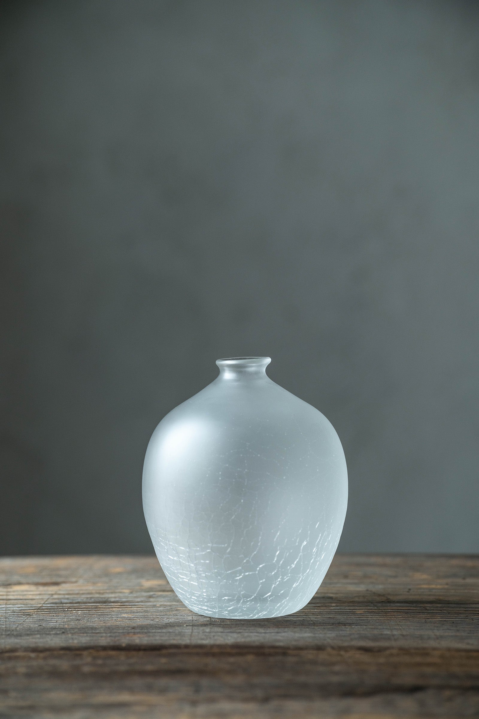 西垣 聡 ice crack flower vase 中  22