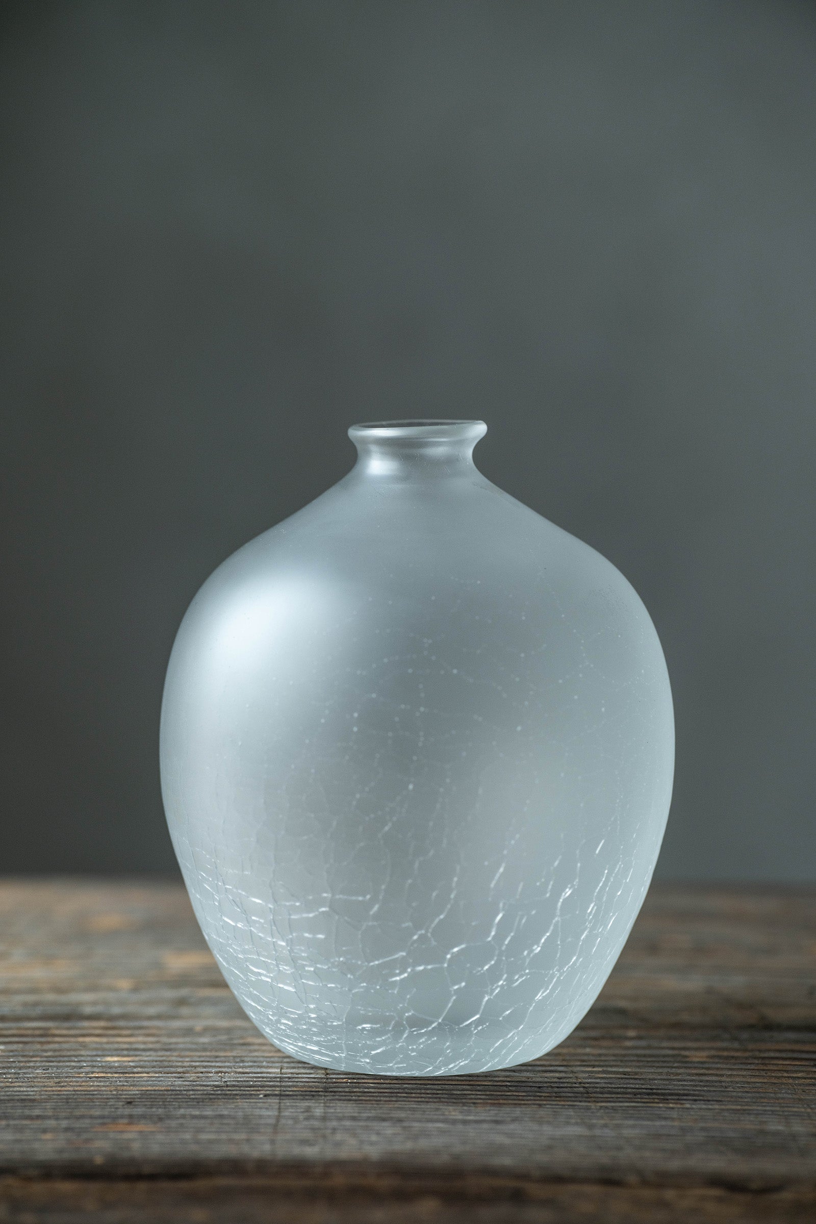 西垣 聡 ice crack flower vase 中  22