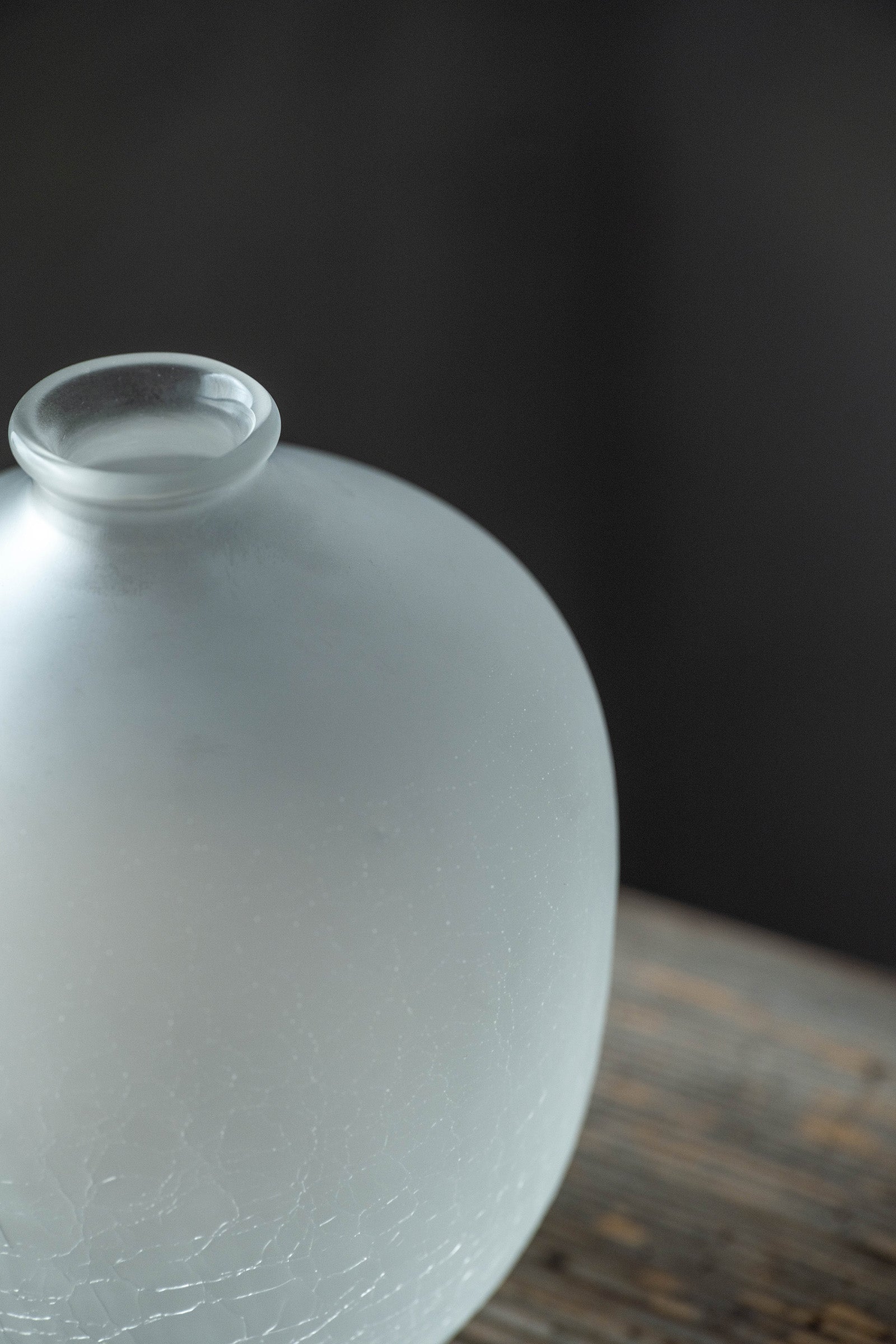 西垣 聡 ice crack flower vase 中  21