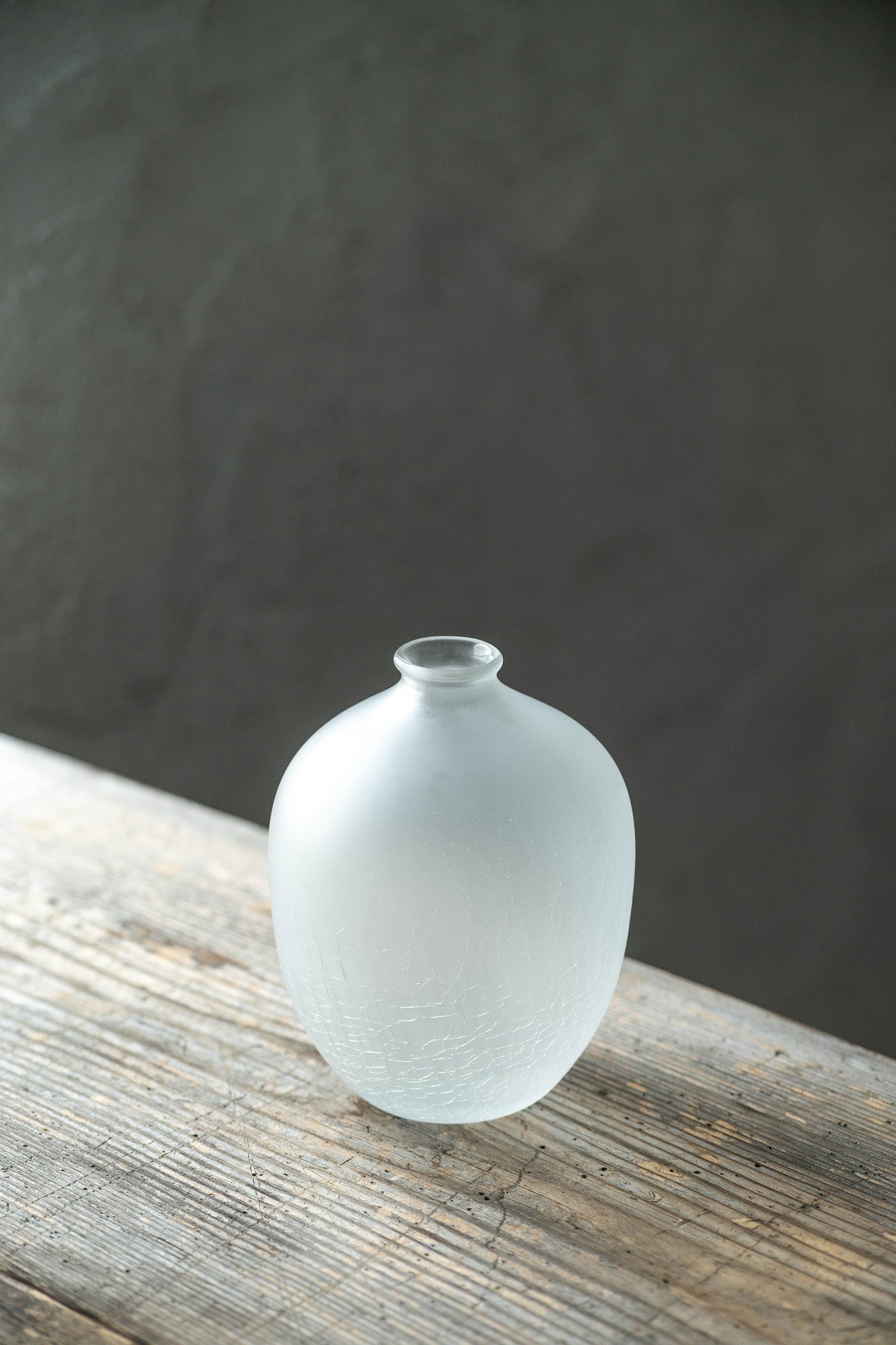 西垣 聡 ice crack flower vase 中  21