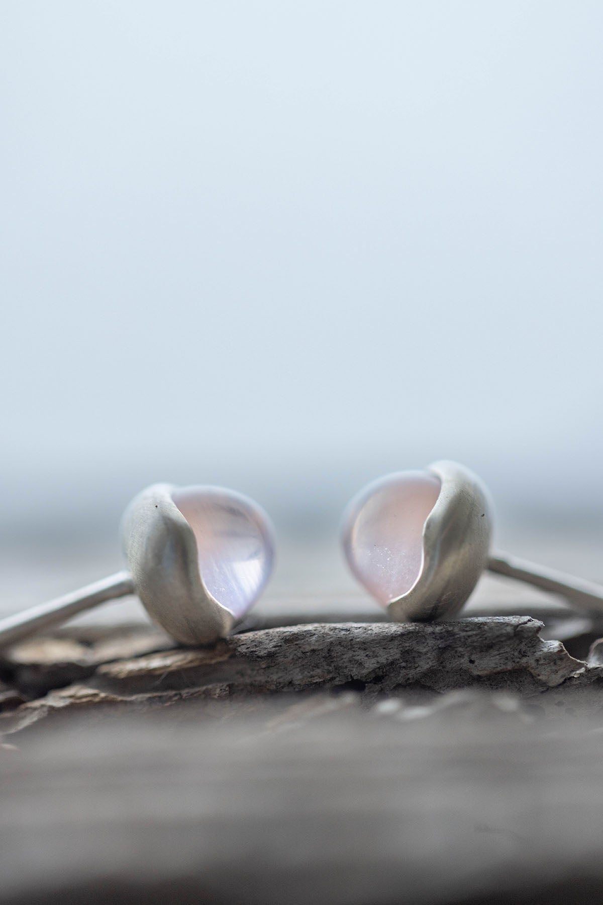 silver earrings -2 (single)