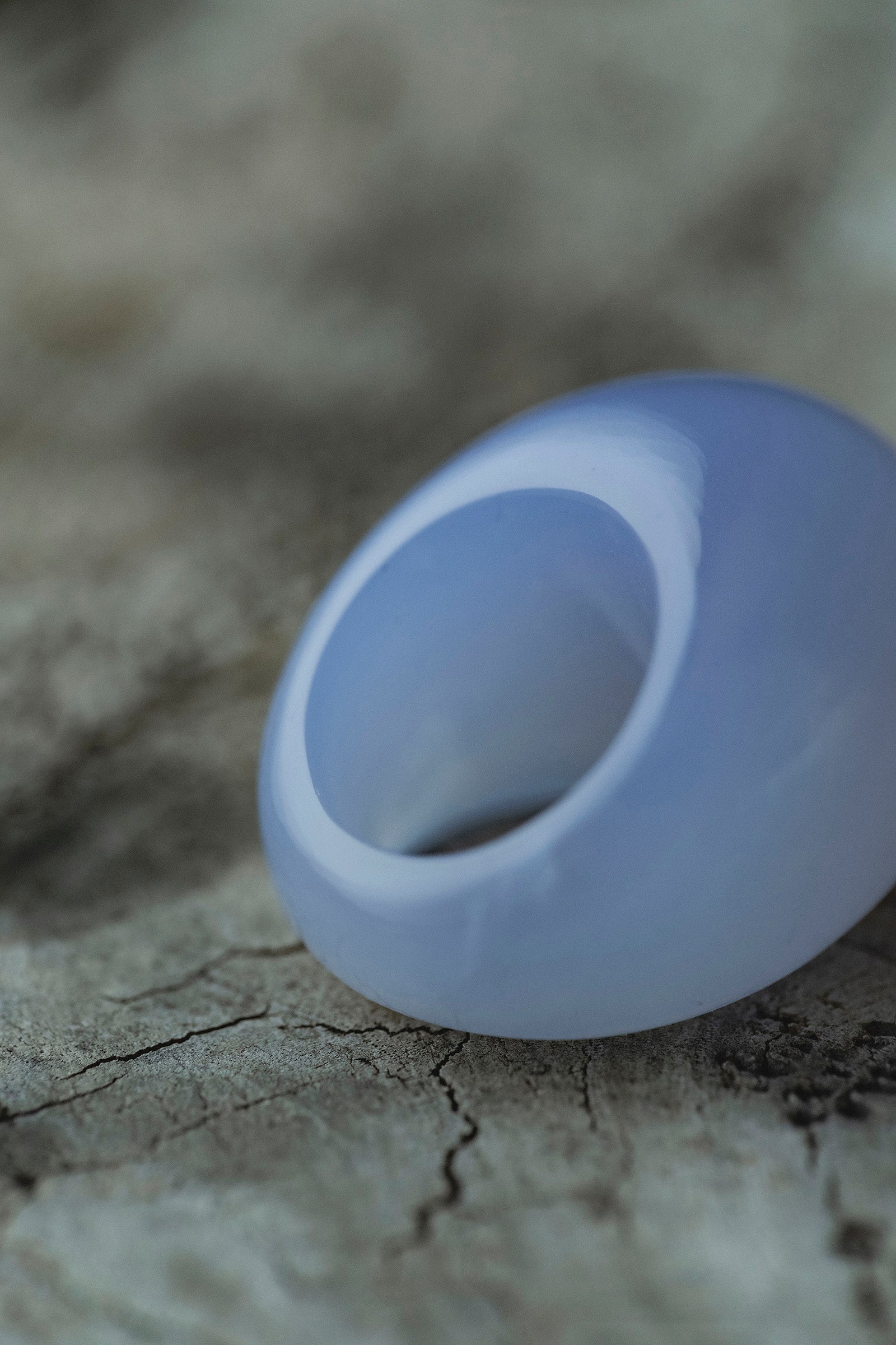Rutile quartz ring (round)