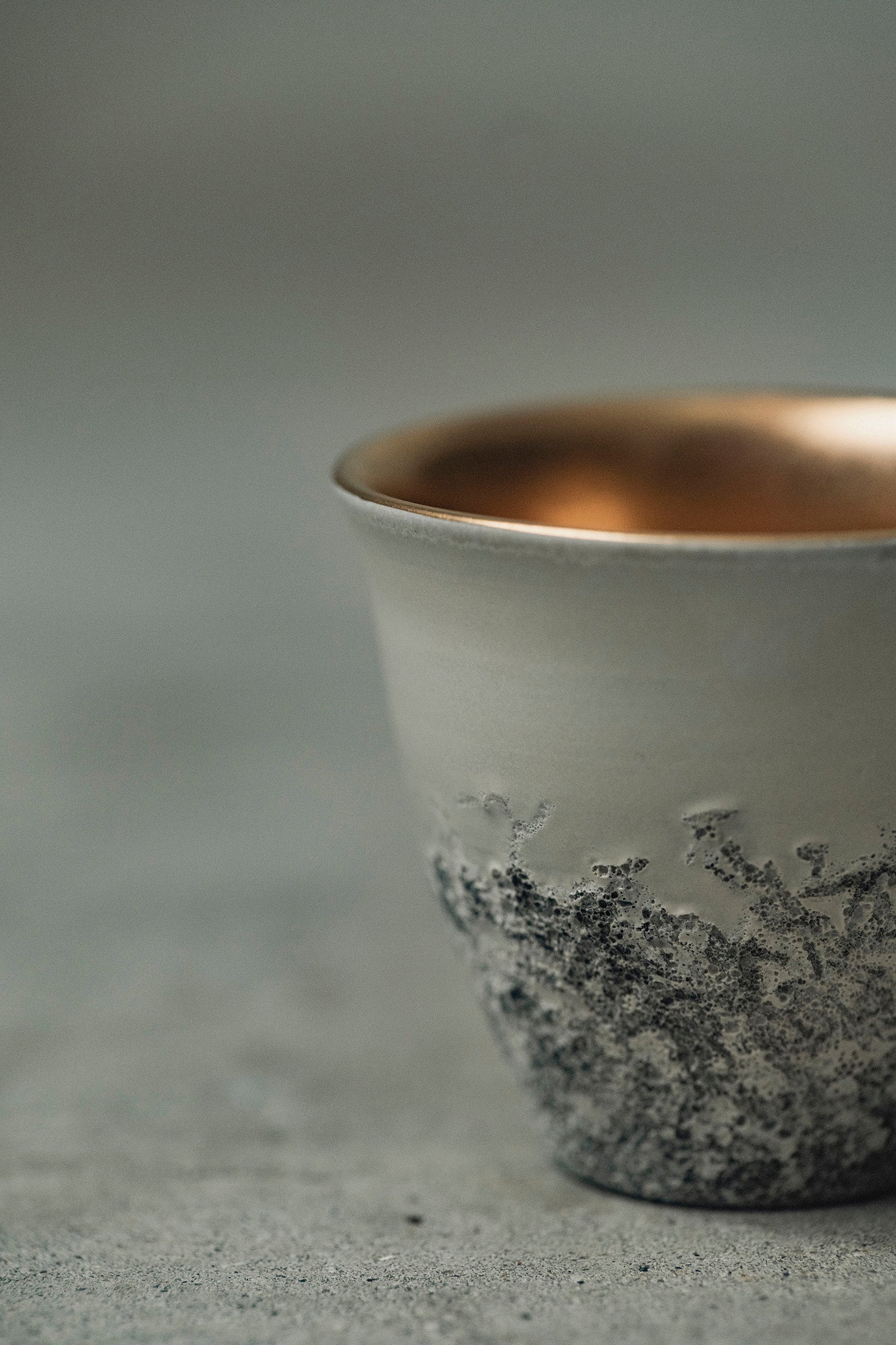 Ryuta Fukumura Silver Carbide Flower Vase 57