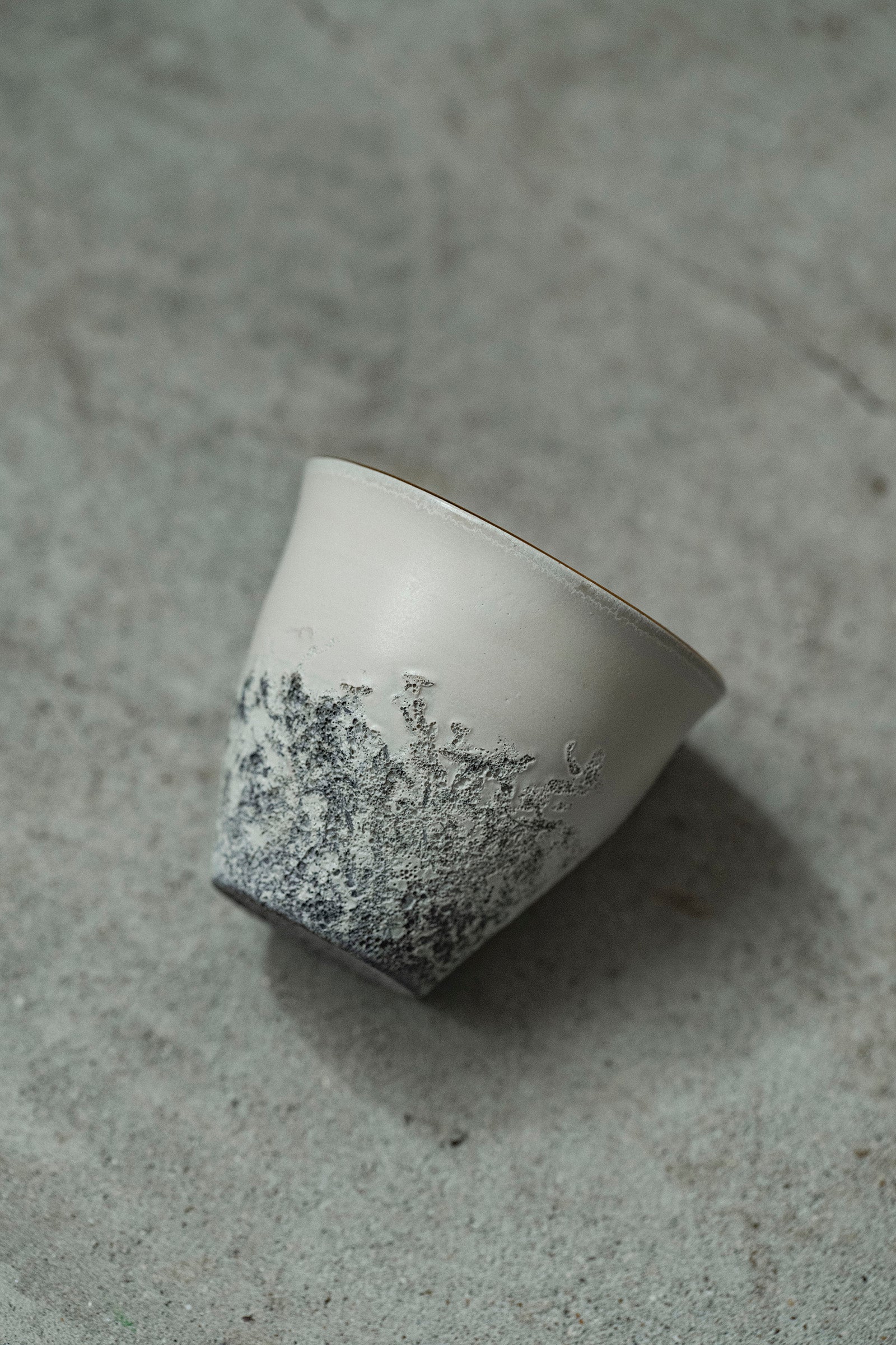 Ryuta Fukumura Silver Carbide Flower Vase 57