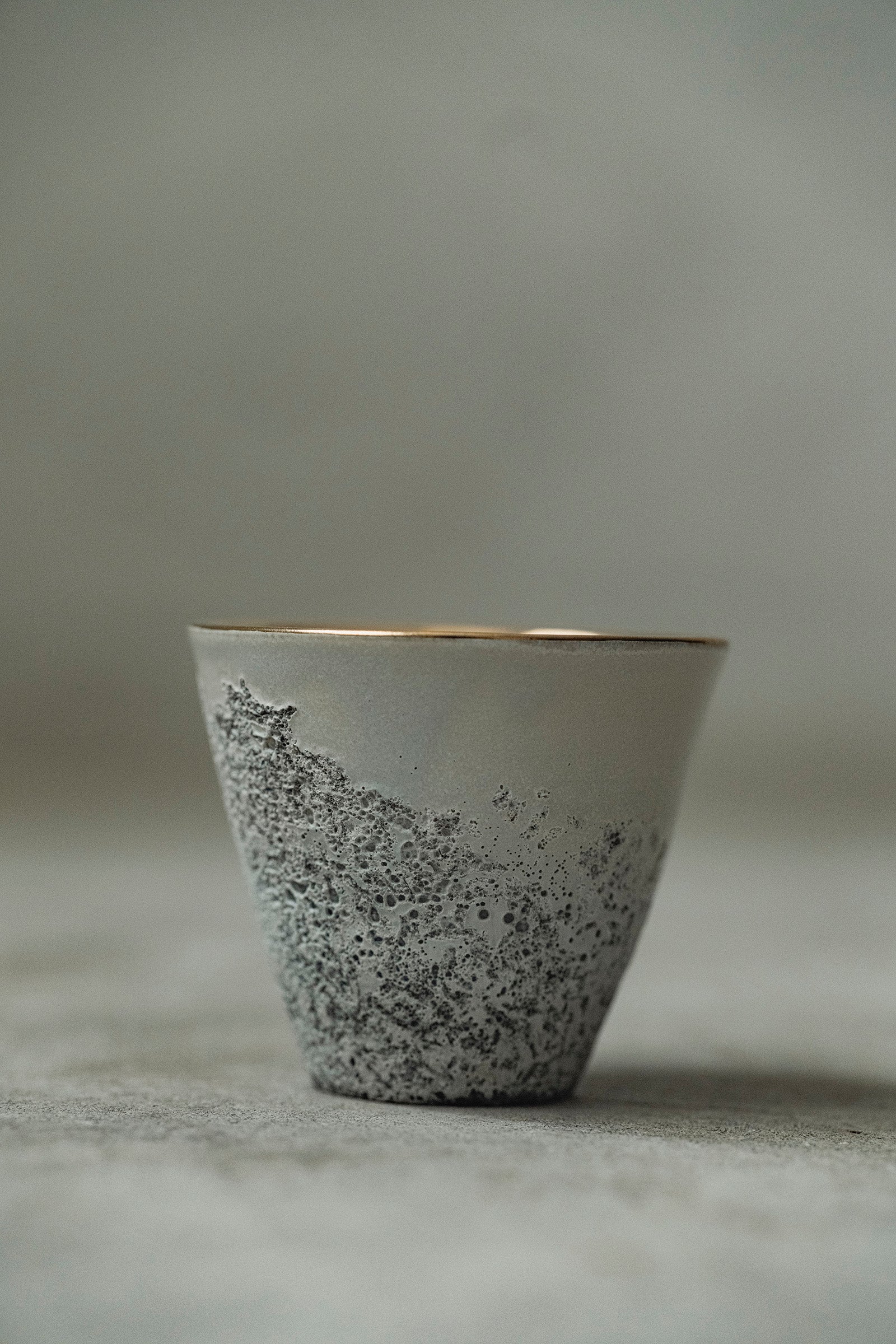 Ryuta Fukumura Silver Carbide Flower Vase 57