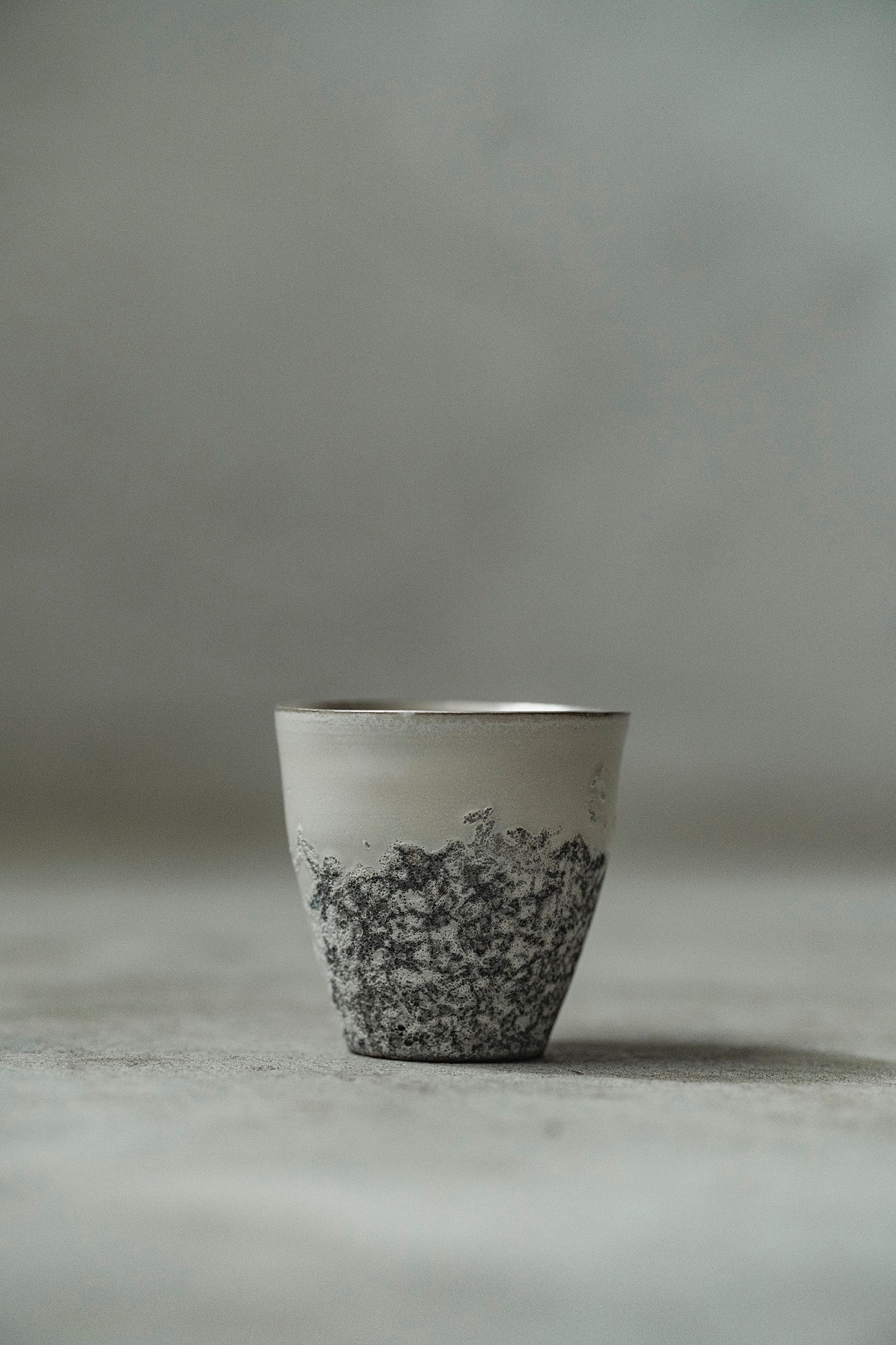 Ryuta Fukumura Silver Carbide Flower Vase 57