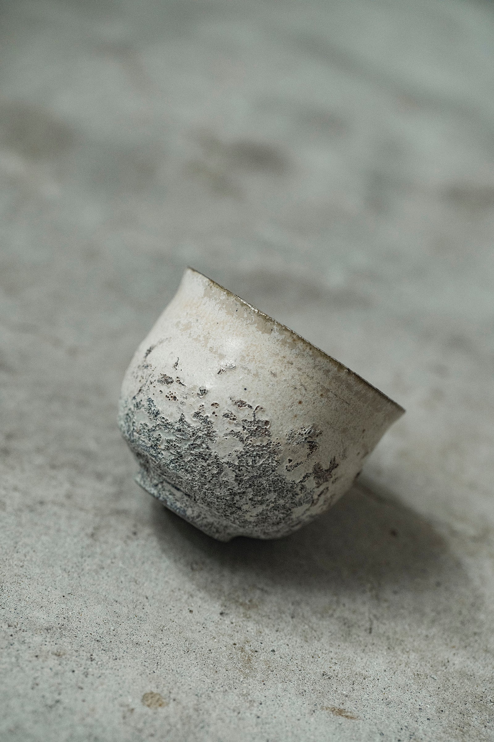 Ryuta Fukumura Silver Carbide Flower Vase 57