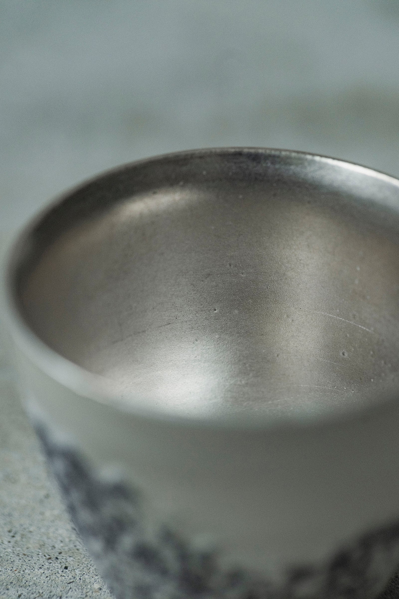 Ryuta Fukumura Silver Carbide Flower Vase 57
