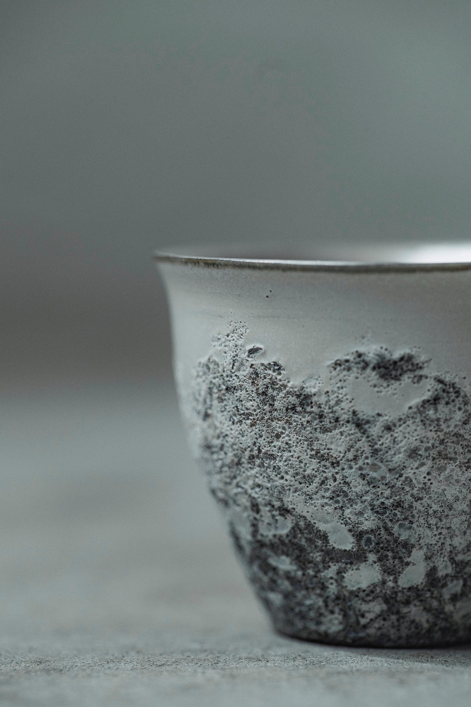 Ryuta Fukumura Silver Carbide Flower Vase 57