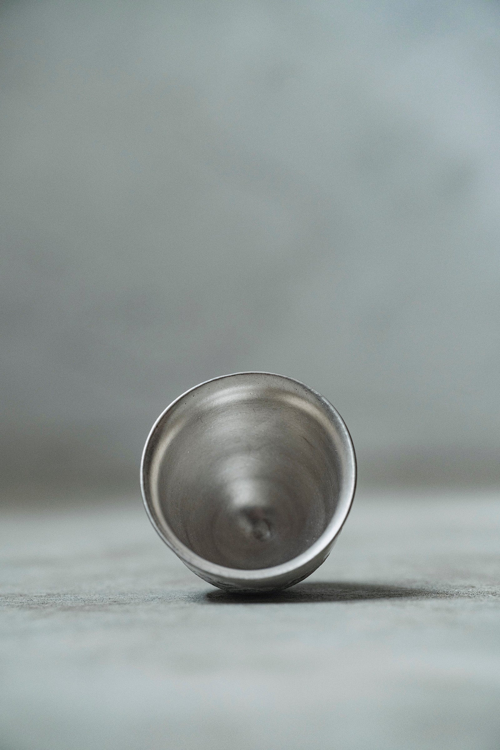 Ryuta Fukumura Silver Carbide Flower Vase 57