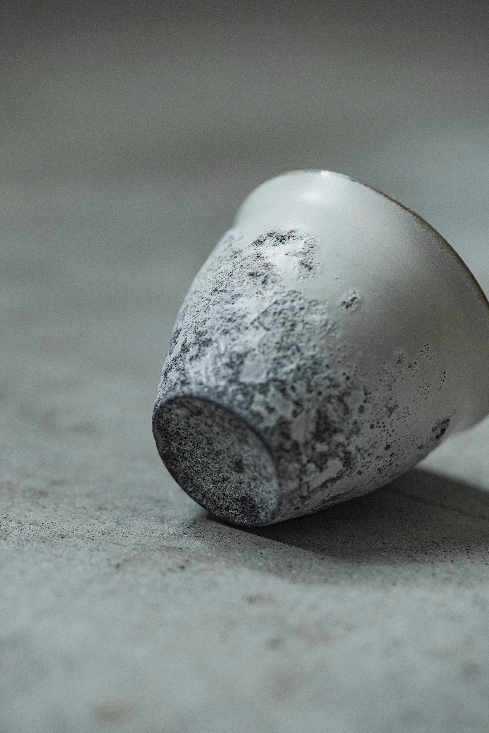 Ryuta Fukumura Silver Carbide Flower Vase 57