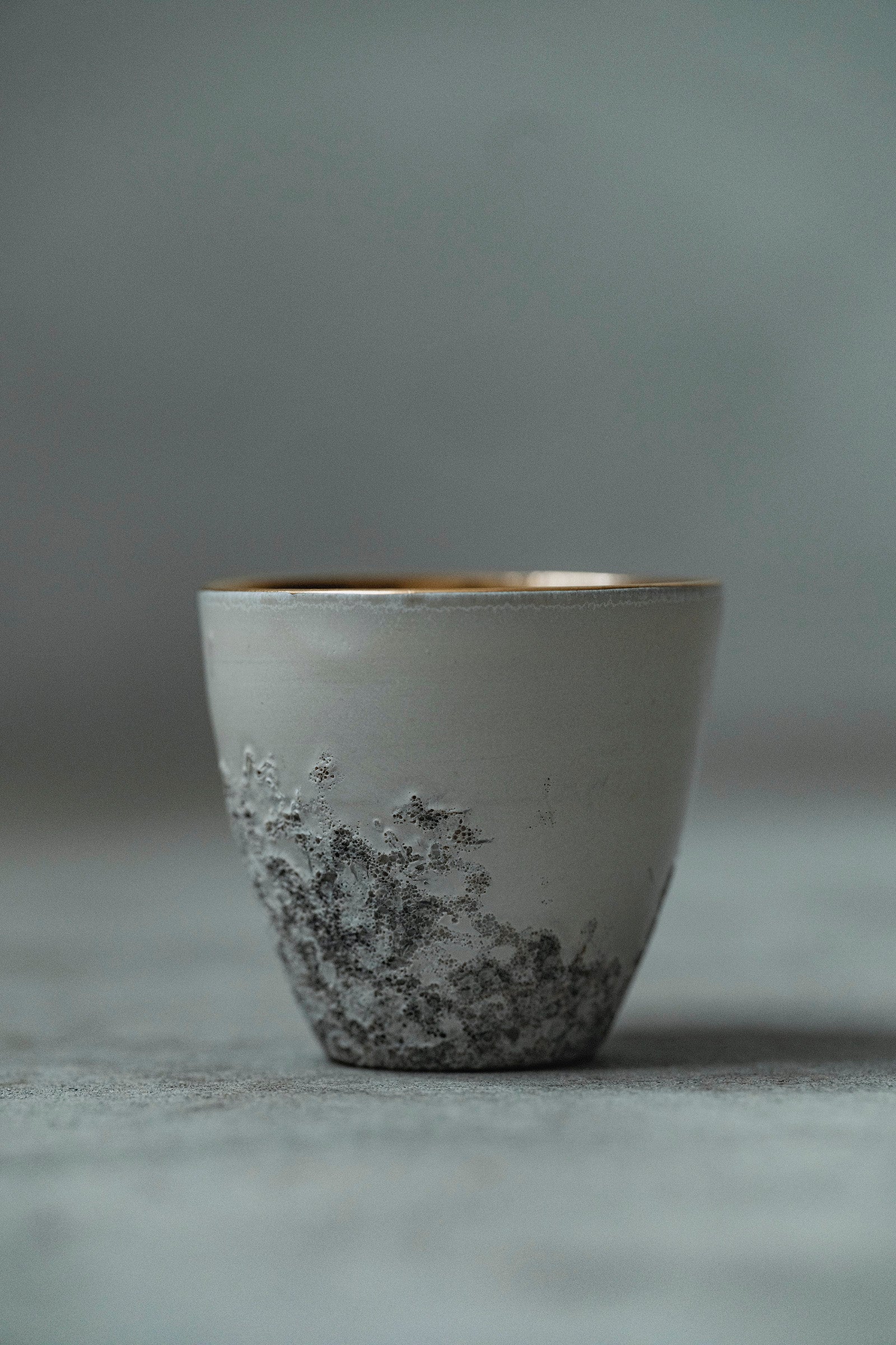 Ryuta Fukumura Silver Carbide Flower Vase 57