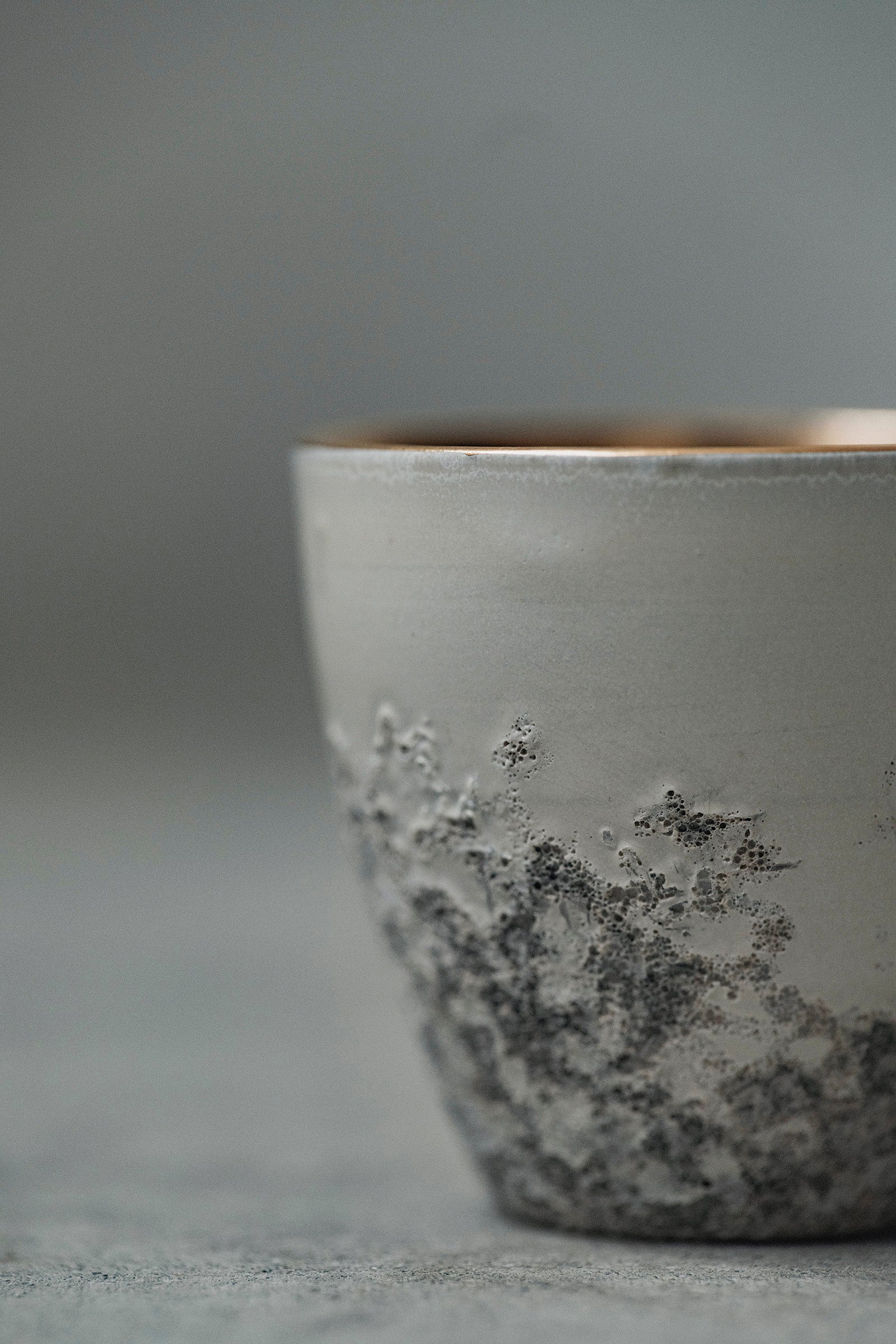 Ryuta Fukumura Silver Carbide Flower Vase 57