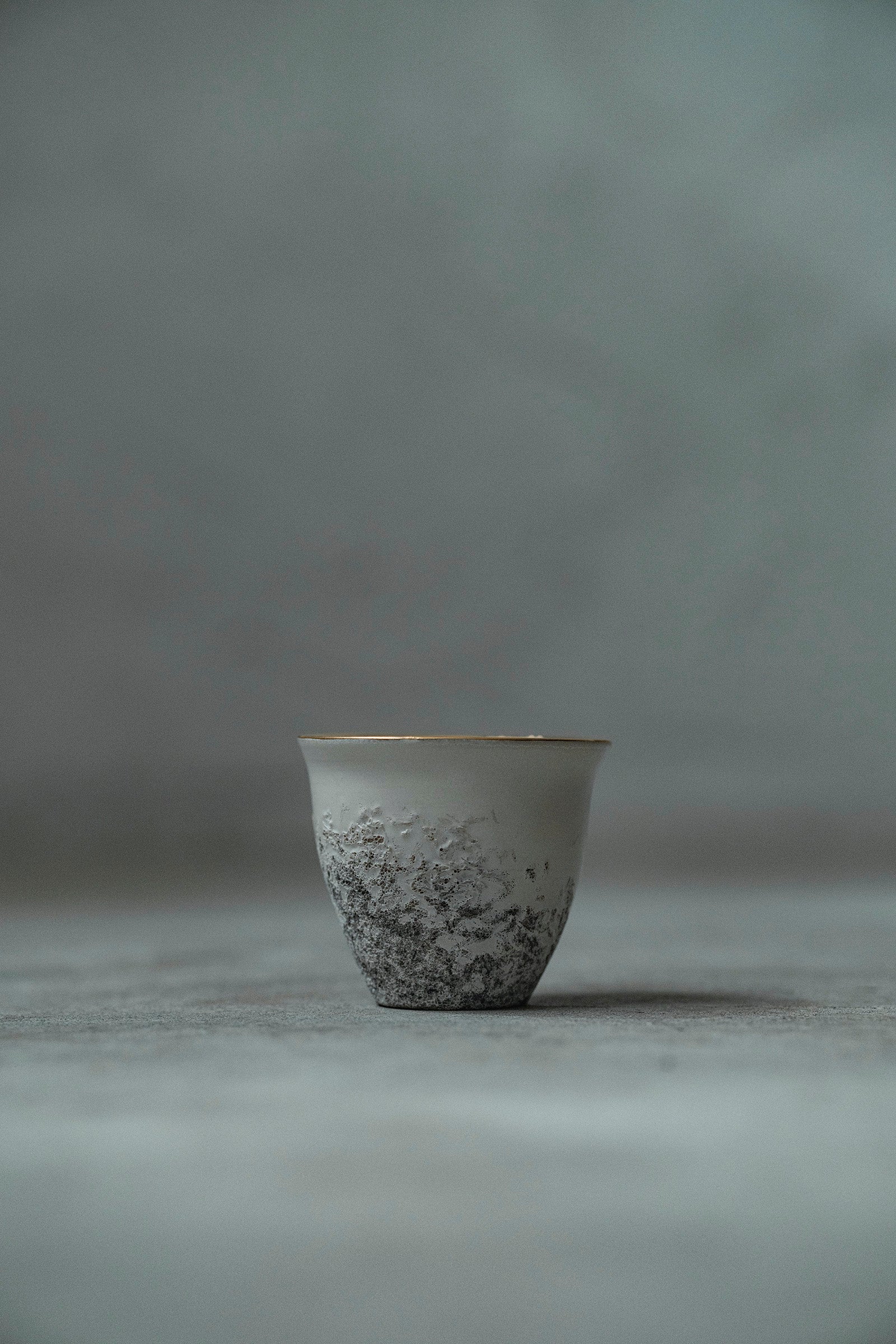 Ryuta Fukumura Silver Carbide Flower Vase 57
