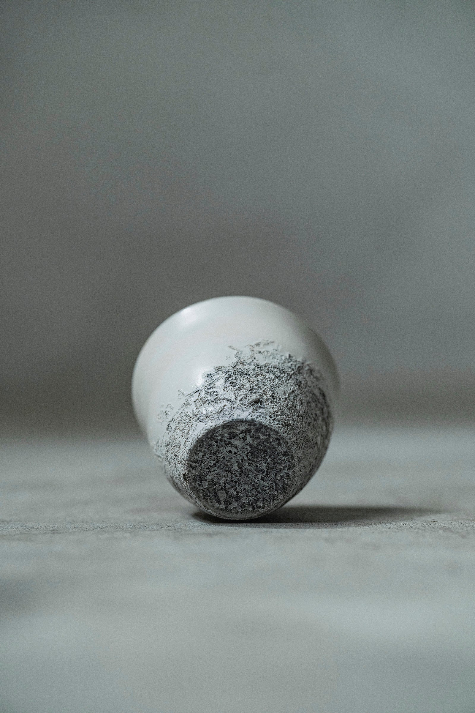 Ryuta Fukumura Silver Carbide Flower Vase 57