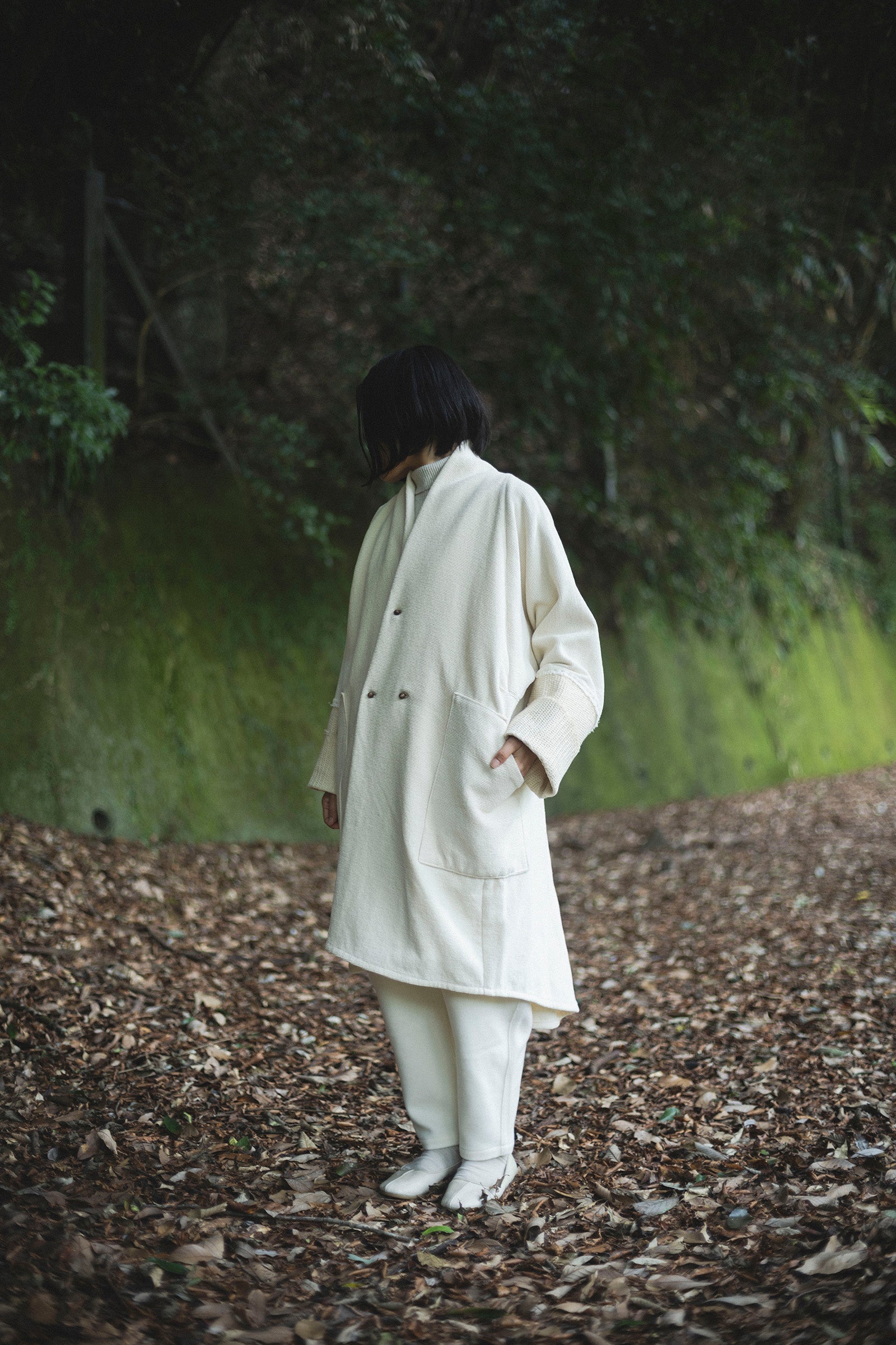 居相　百九十四　白練毛羽綿太刺子羽織　　