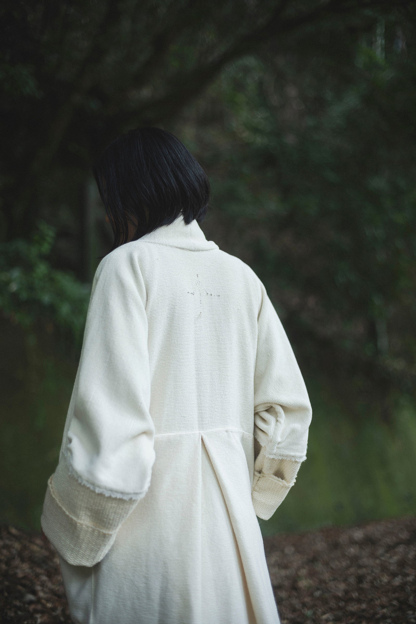 居相　百九十四　白練毛羽綿太刺子羽織　　