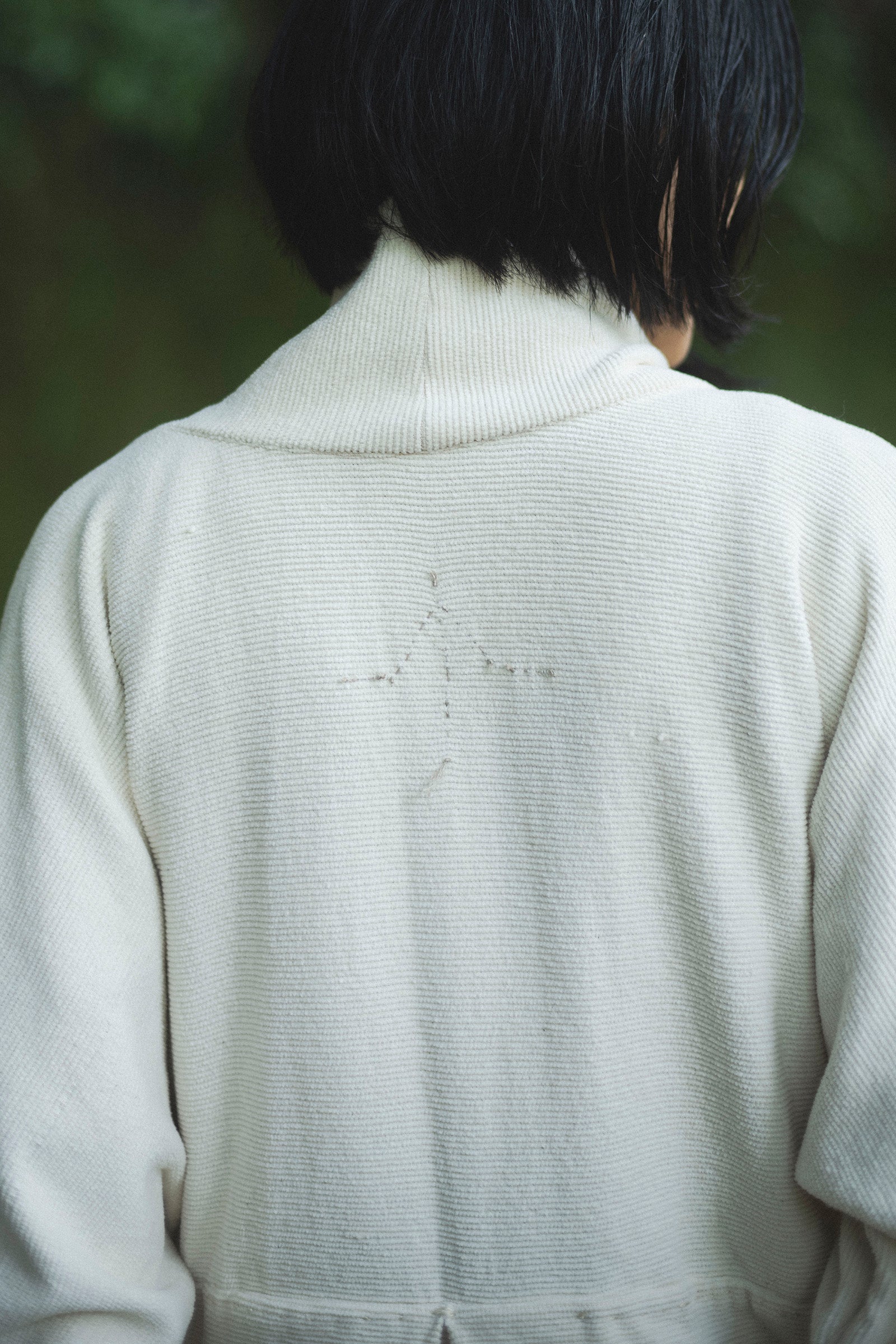 居相　百九十四　白練毛羽綿太刺子羽織　　