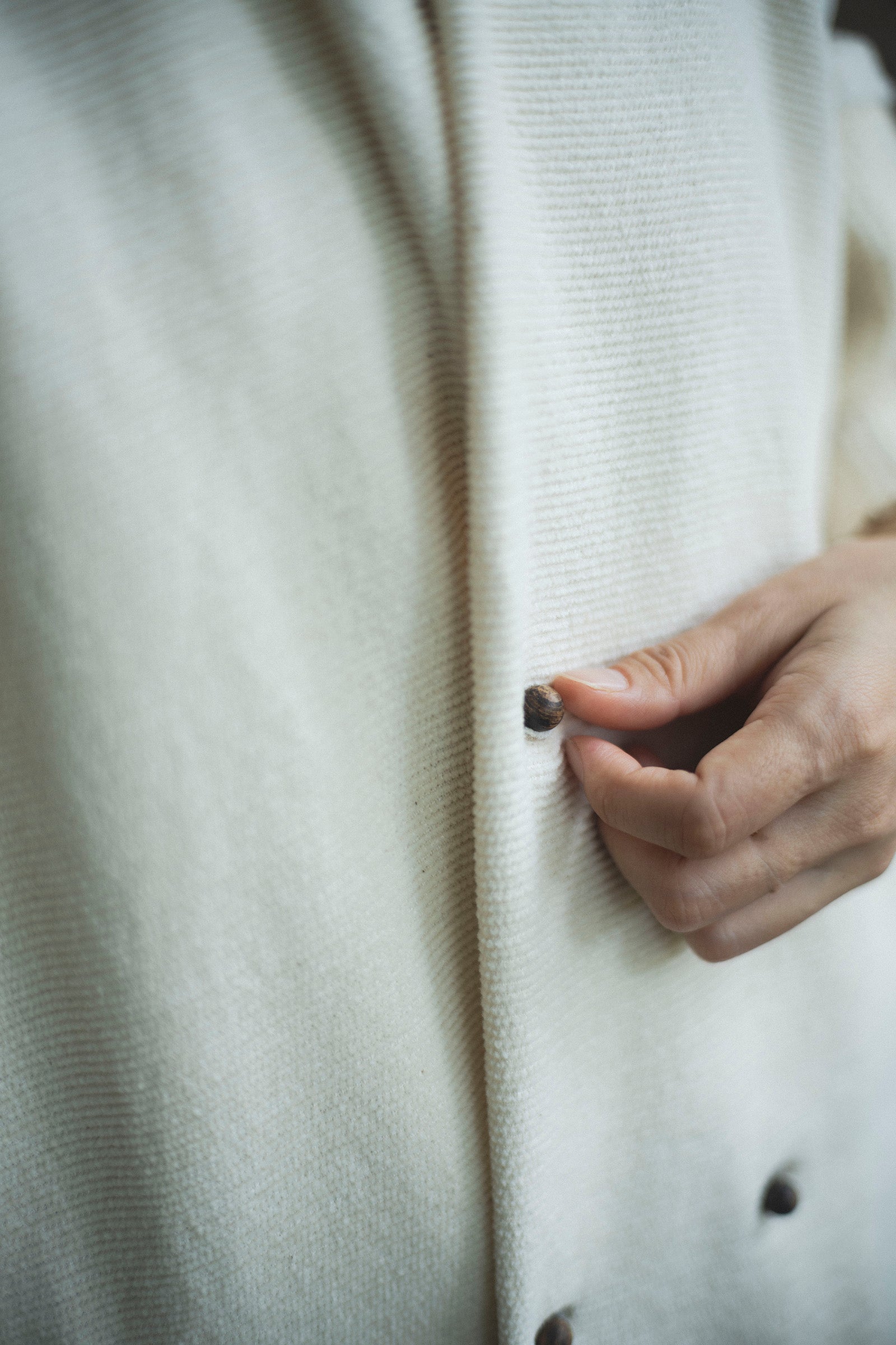 居相　百九十四　白練毛羽綿太刺子羽織　　