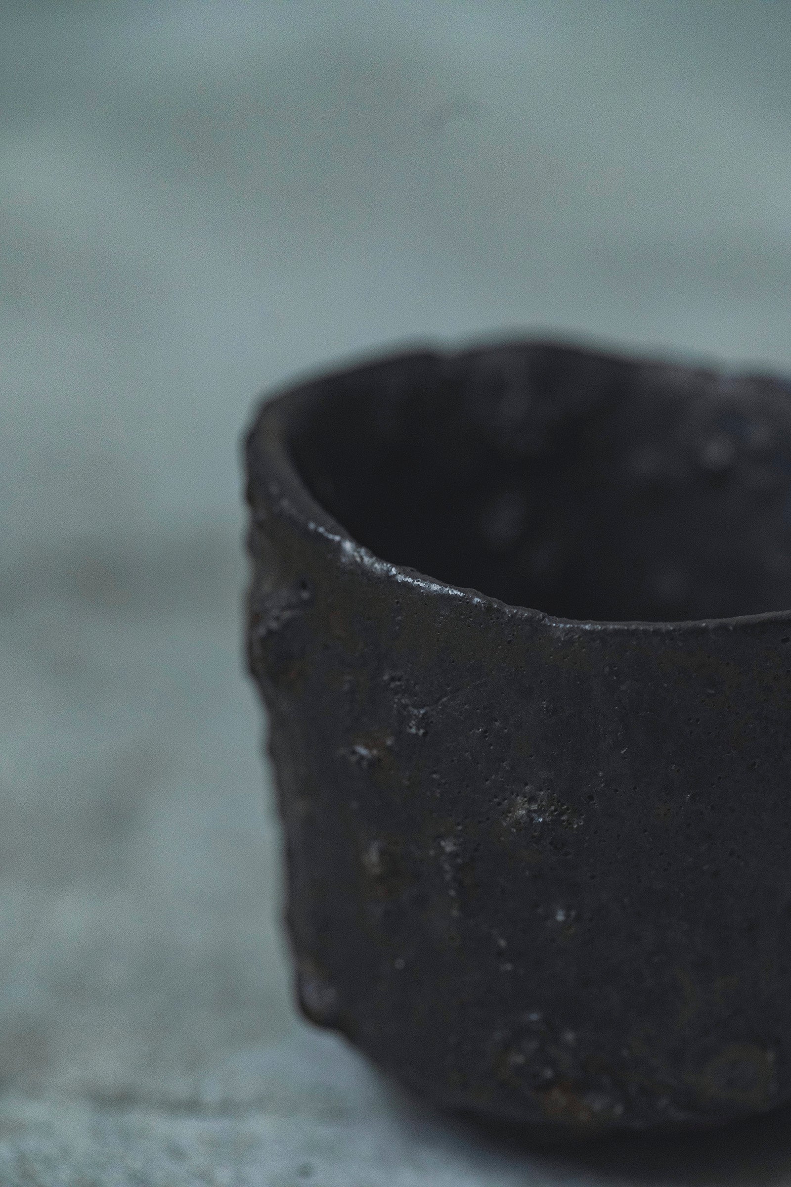 Ryuta Fukumura Silver Carbide Flower Vase 57