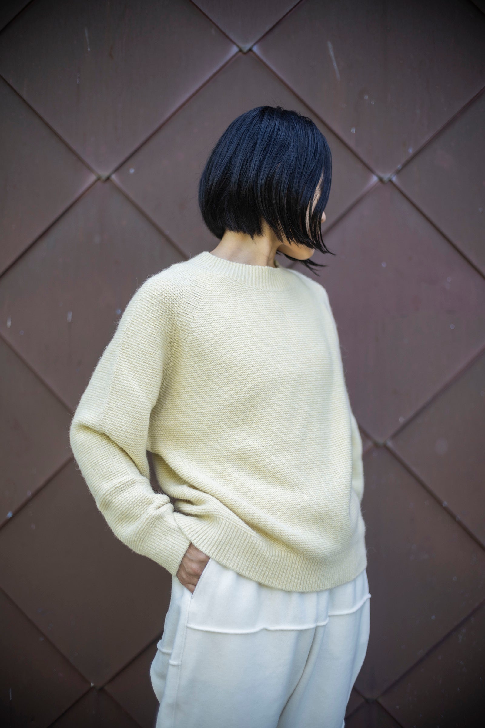 MITTAN KN-32 アルパカウールセーター