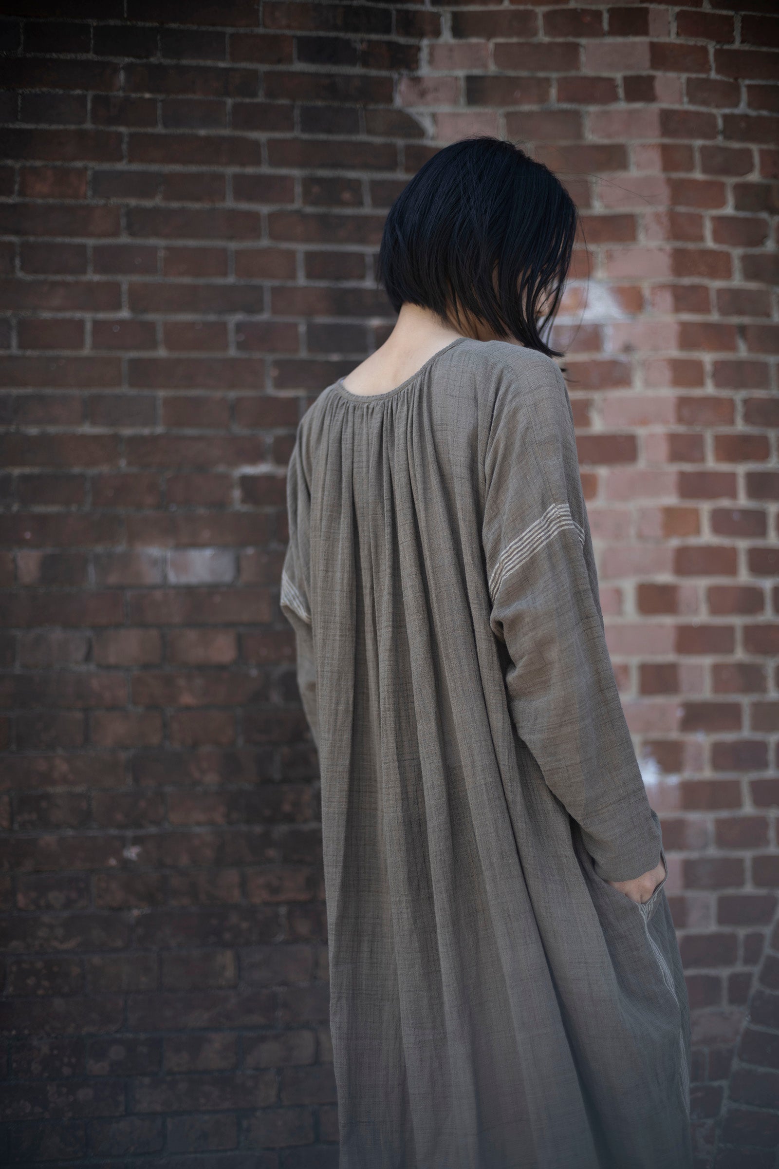 野原  Over lap dress  1