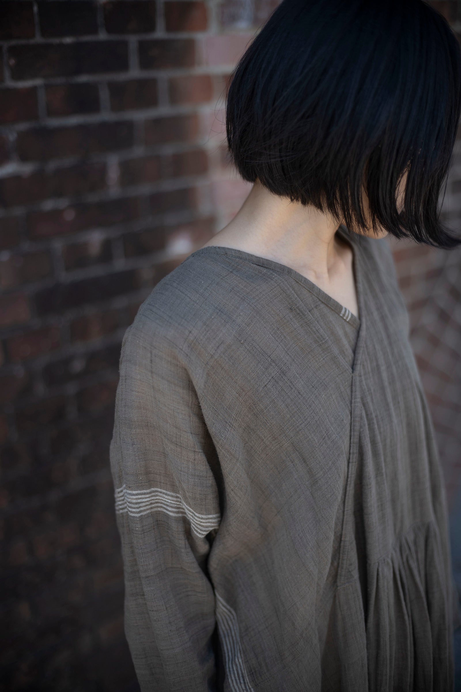 野原  Over lap dress  1