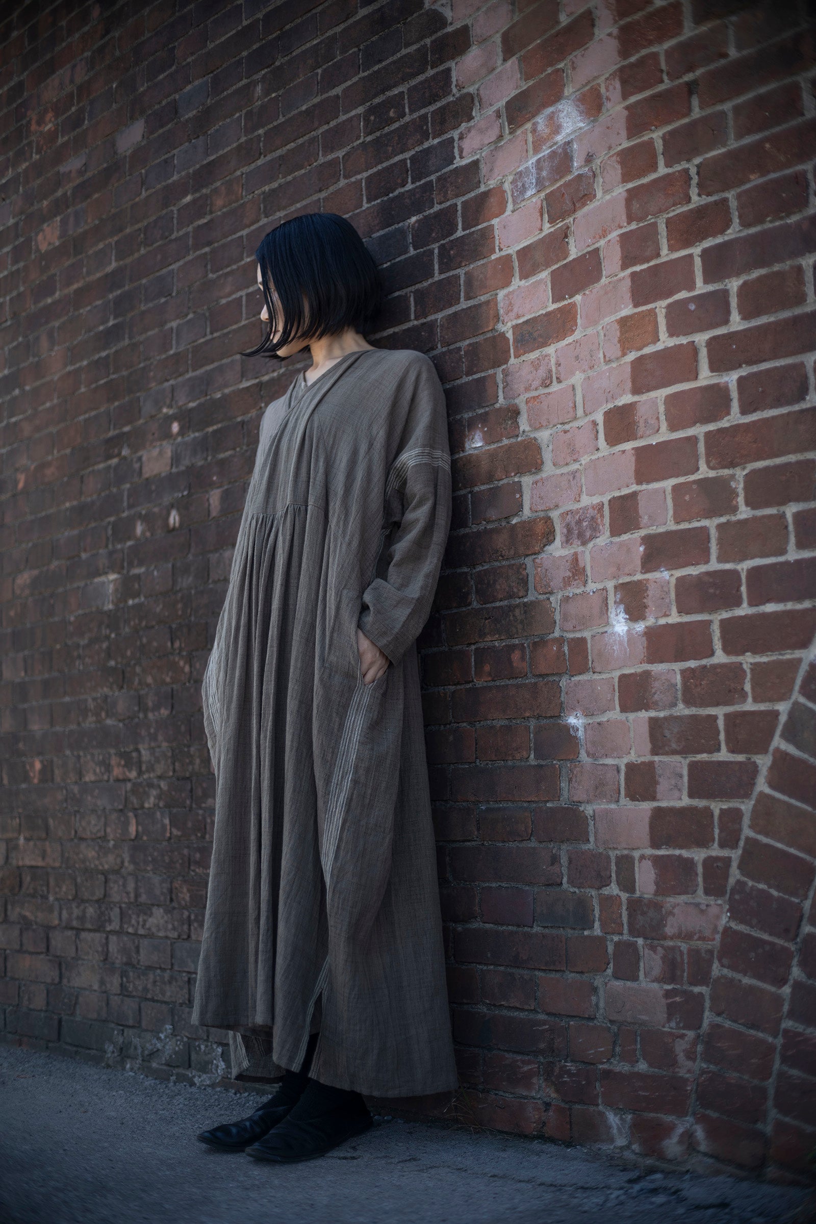 野原  Over lap dress  1