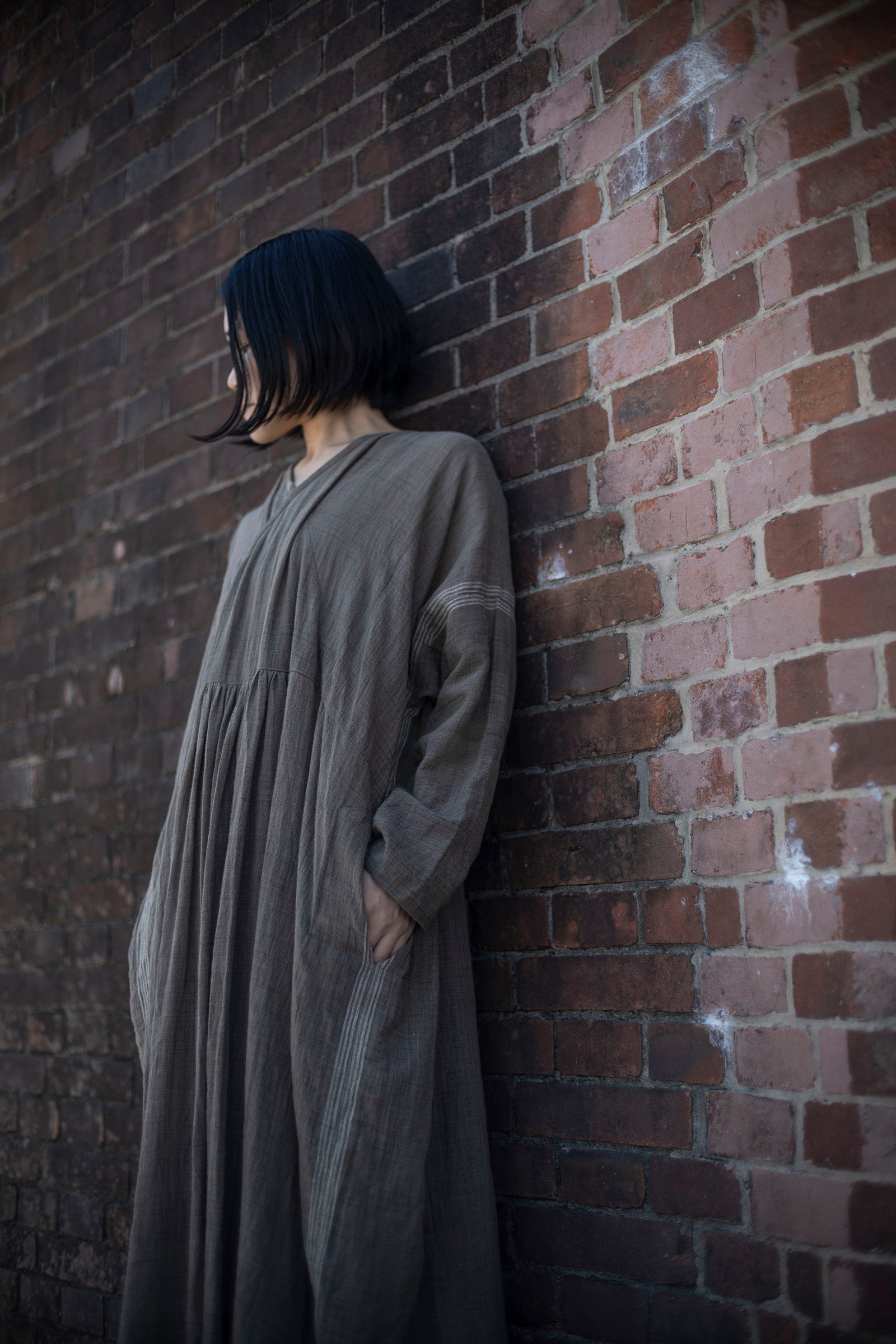 野原  Over lap dress  1