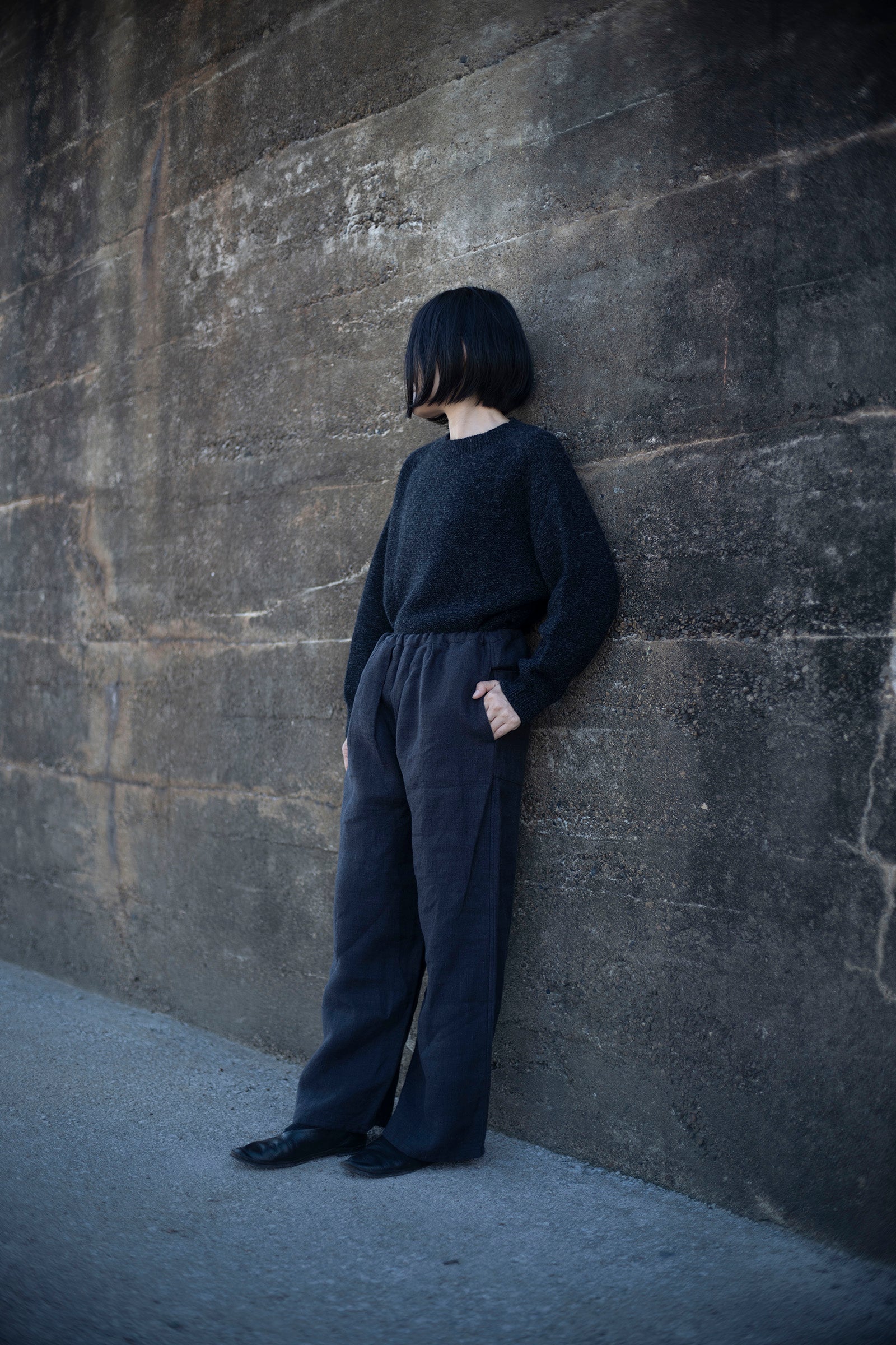 野原  back pocket pants