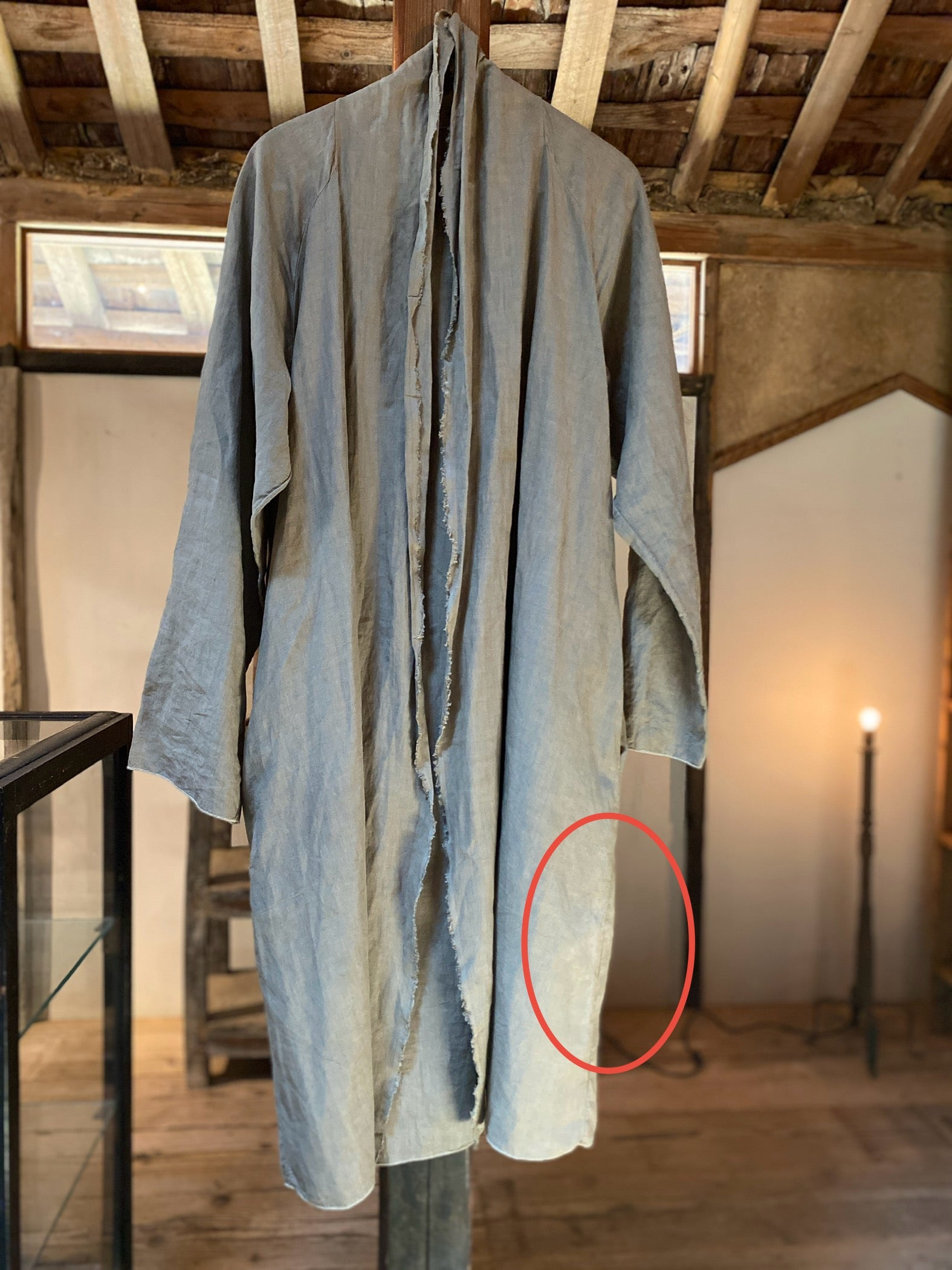 MITTAN 大麻ロング羽織 高密度 JK-53C