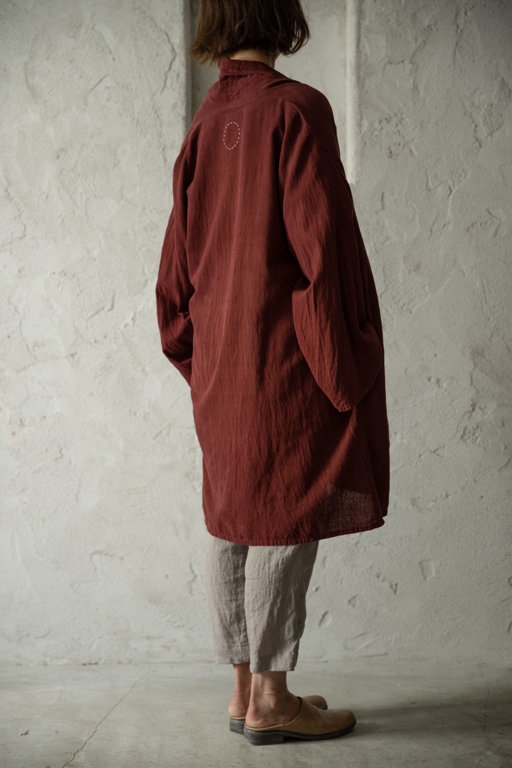 COSMIC WONDER Hand-woven cotton Nora Haori